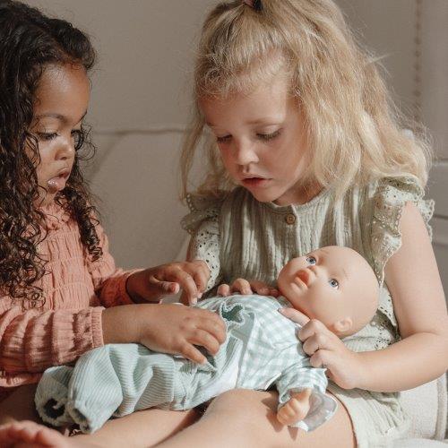 Baby-Puppenkleidung Grün Baby-Puppenkleidung Grün