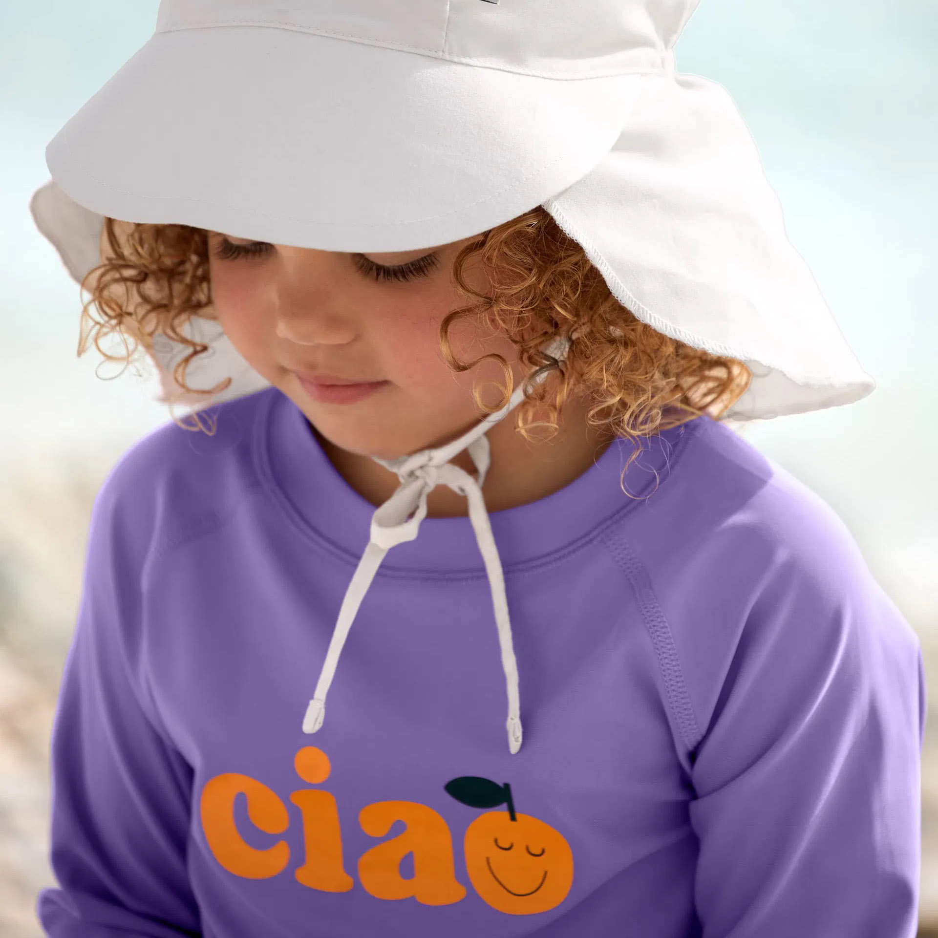 UV-Shirt langarm Ciao Lila