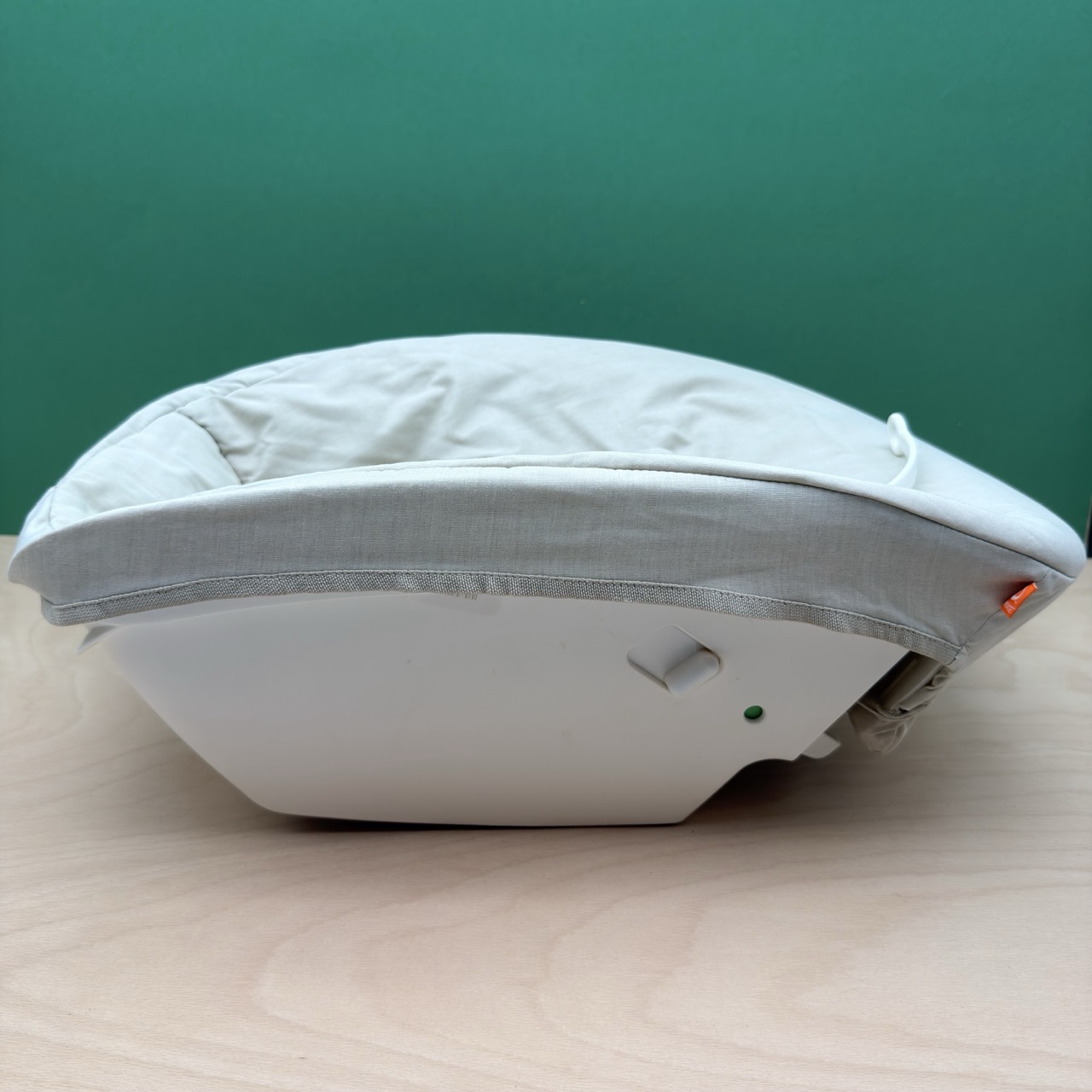 Newborn Set Beige akzeptabler Zustand mit Extrabezug kariert