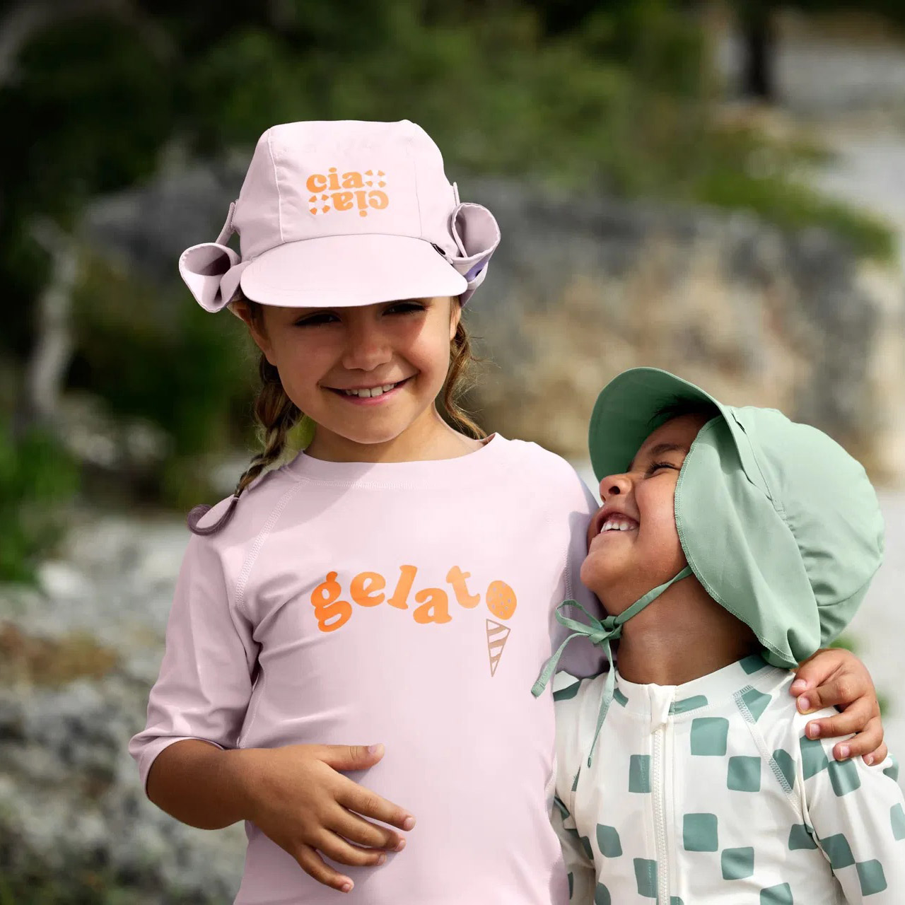 UV-Shirt kurzarm Gelato Rosa