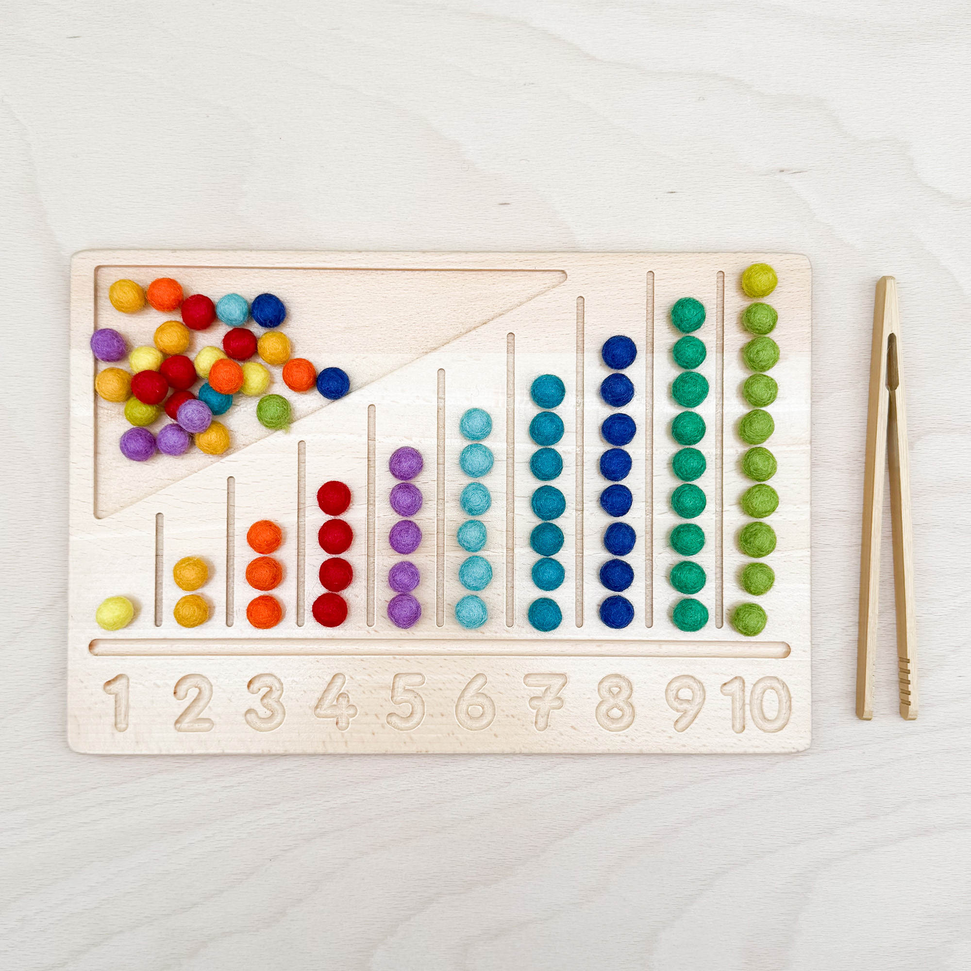 Zahlenbrett 1-10