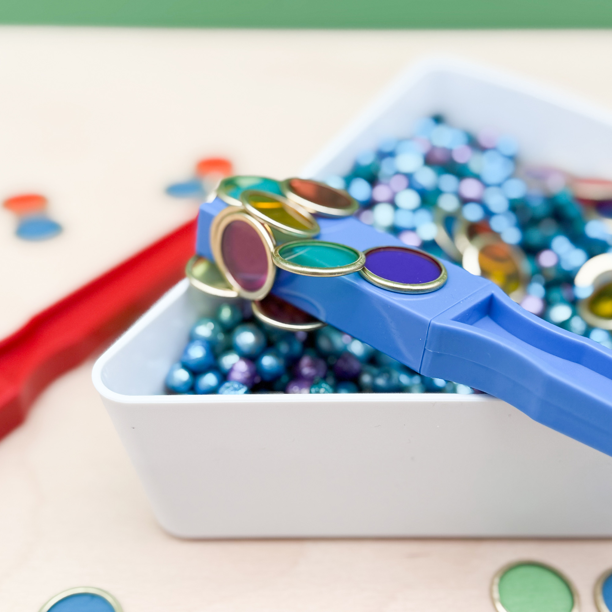 Magnetstab Set mit 100 Chips