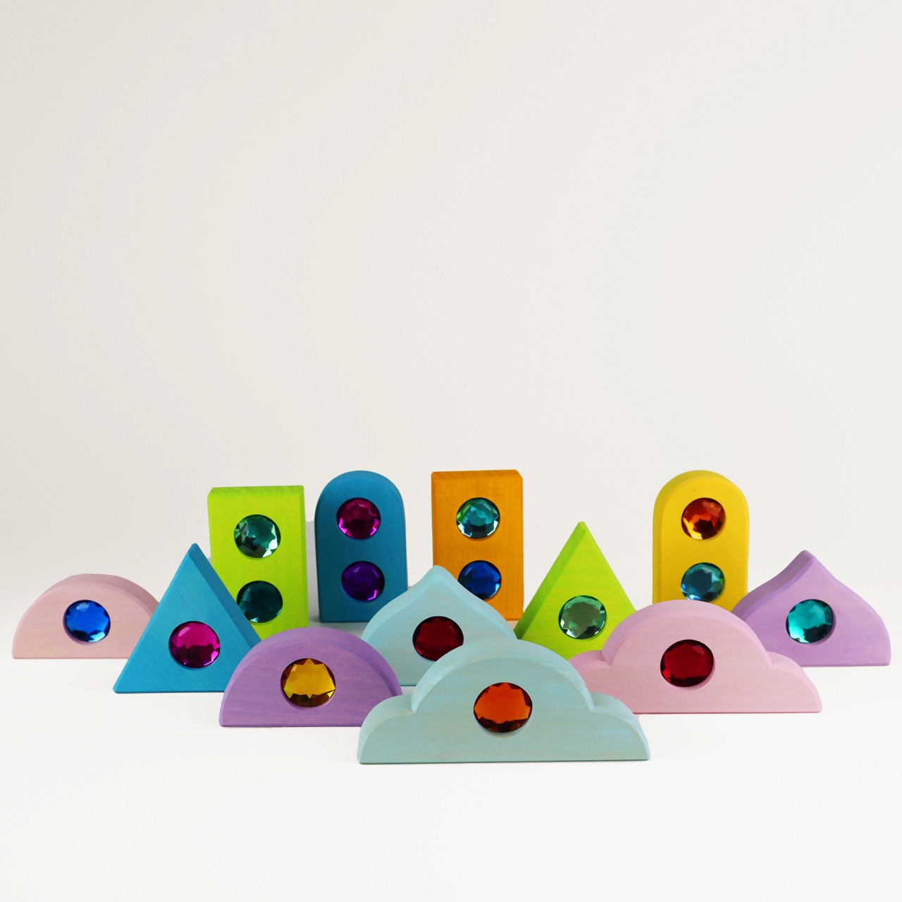 Funkeldächer Pastell