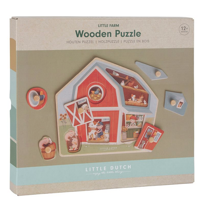 Holzpuzzle Little Farm