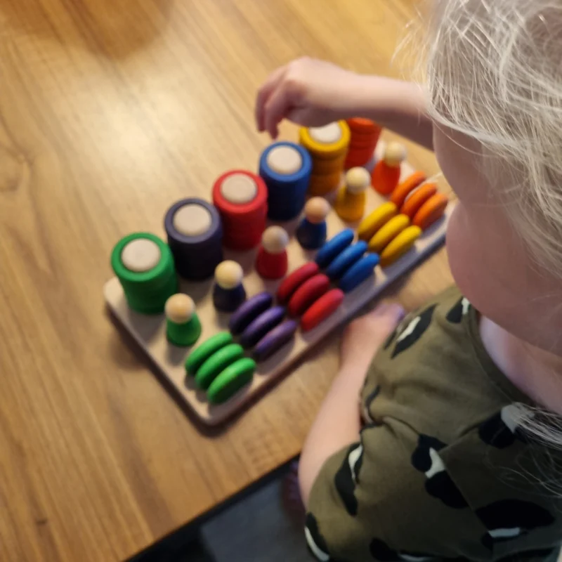 Sortierbrett für Nins, Rings & Coins