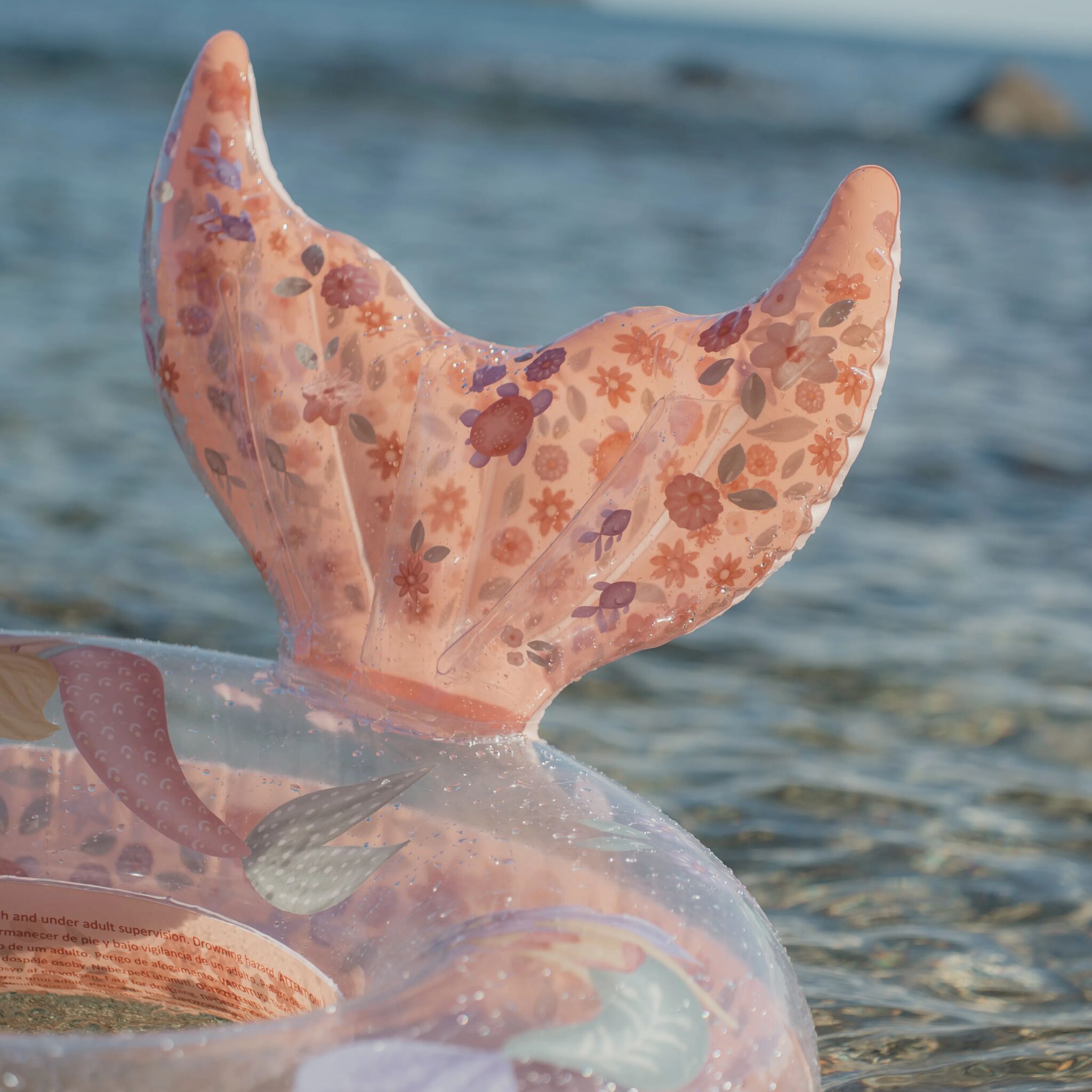 Schwimmreifen mit Flosse Dreamy Mermaid