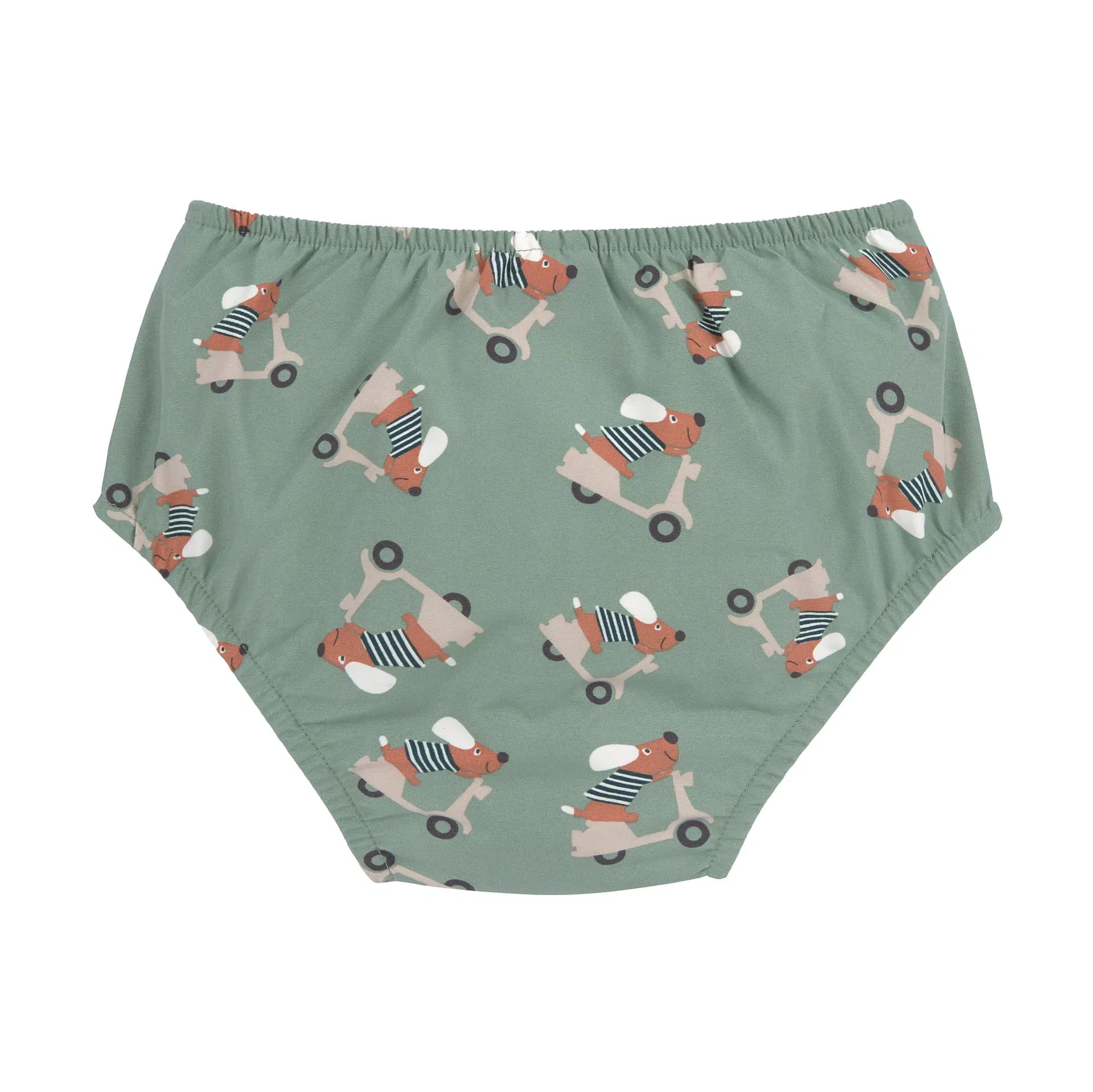 Schwimmwindel Hund Grün