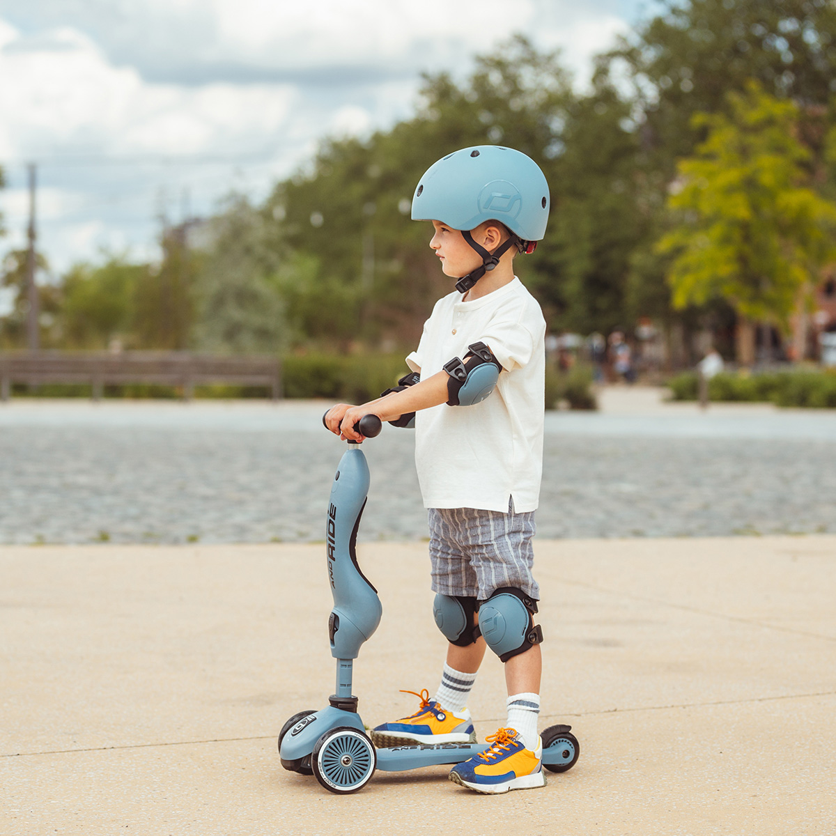 Protectives Set Knie- und Ellenbogen-Schützer Steel S Protectives Set Knie- und Ellenbogen-Schützer Steel S