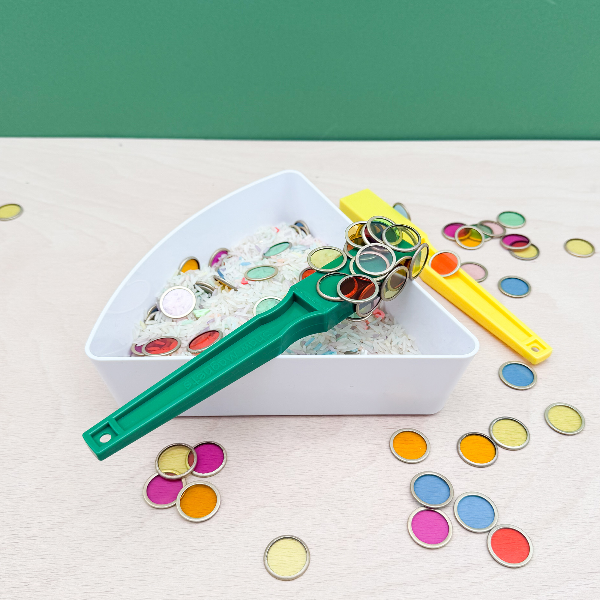 Magnetstab Set mit 100 Chips