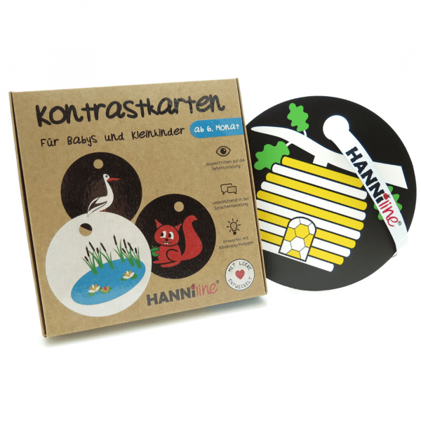 Kontrastkarten Set 6. Lebensmonat