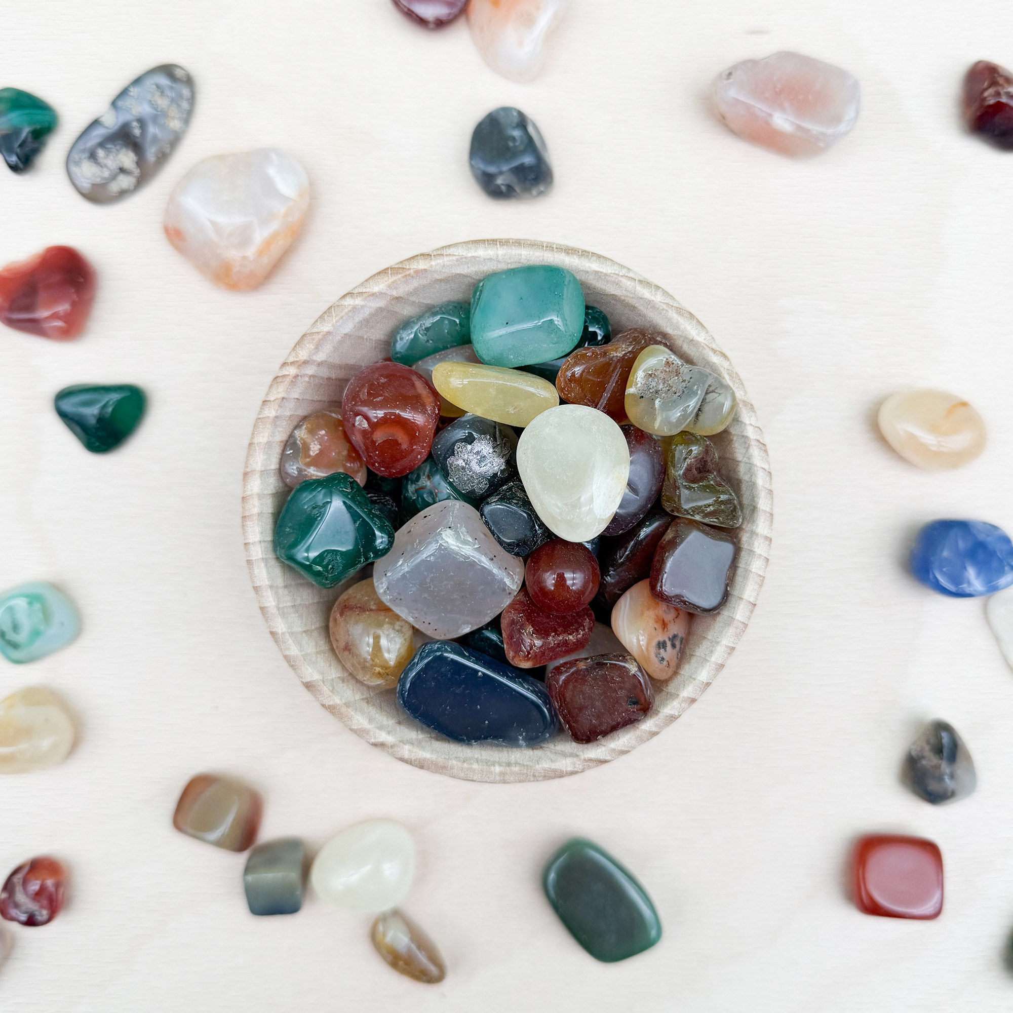 Halbedelsteine 2-3 cm 1000g