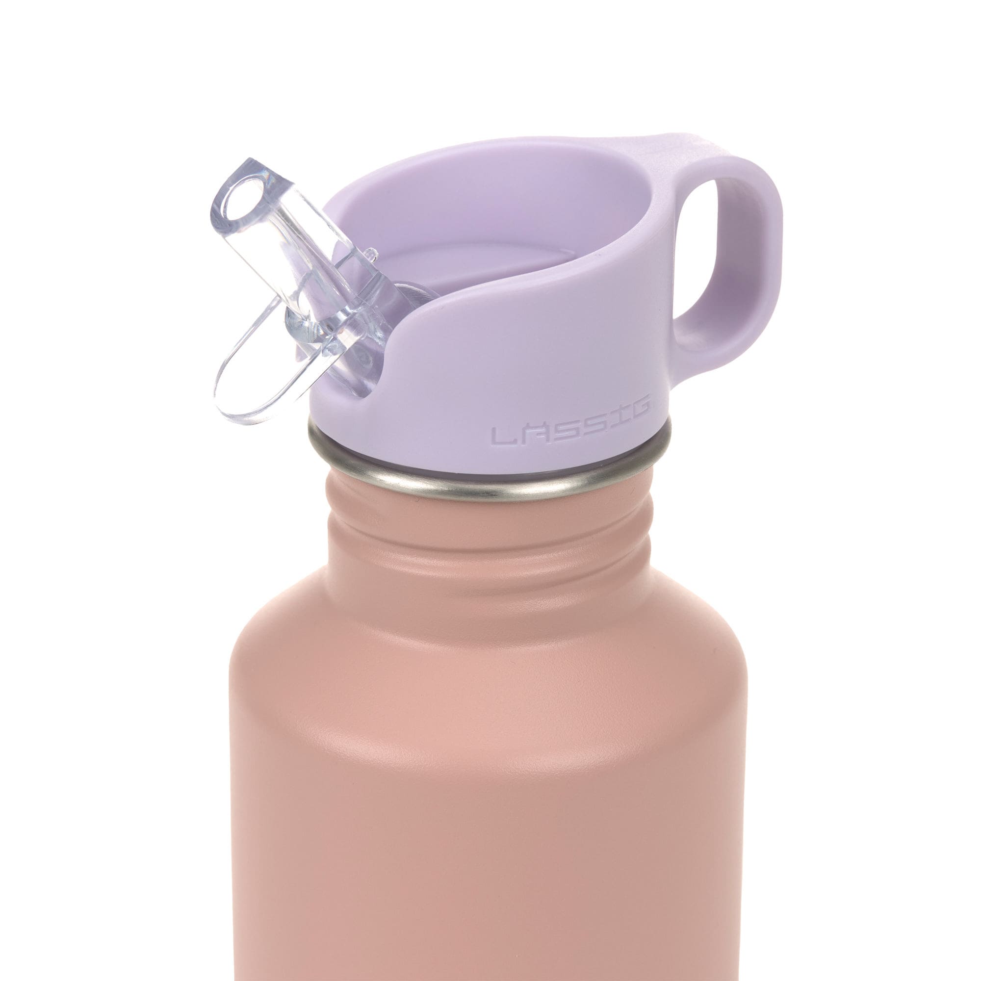 Edelstahl Trinkflasche Pattern Party Rosa