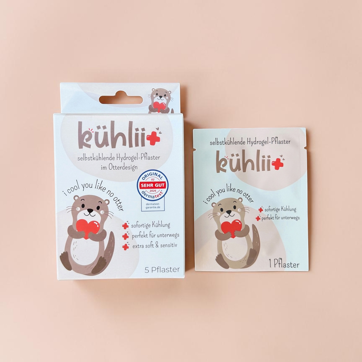 kühlii Selbstkühlende Hydrogelpflaster