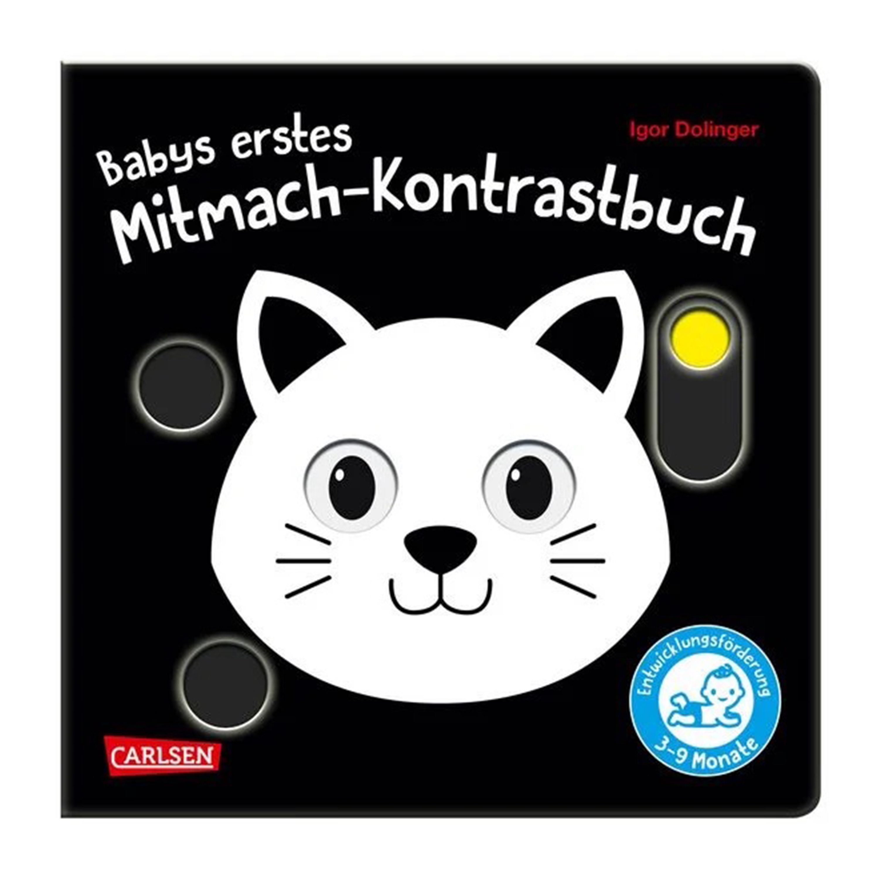 Babys erstes Mitmach-Kontrastbuch