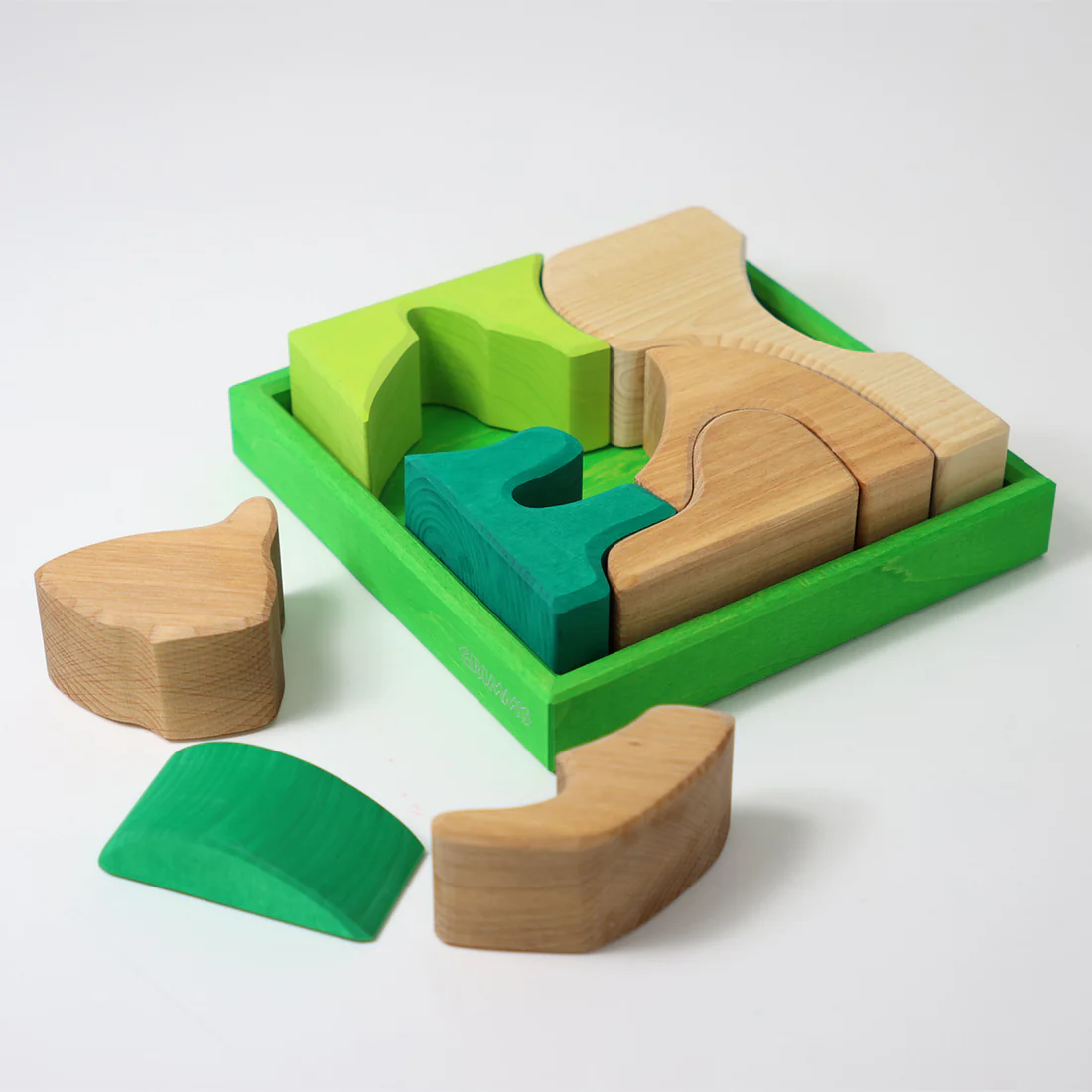 Bauspiel Grün