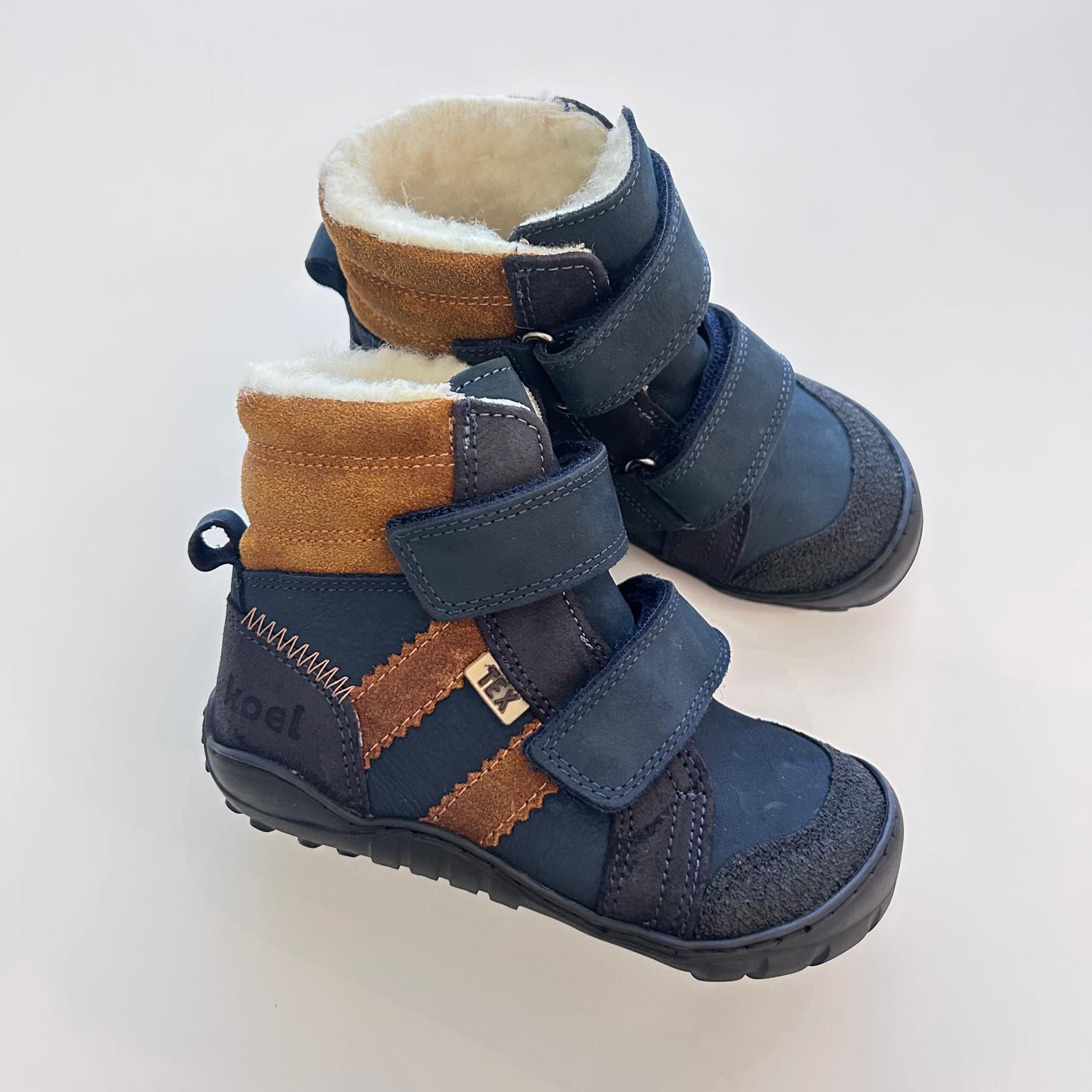 Winterschuh Milo 3.0 Hydro Navy/Cognac Tex