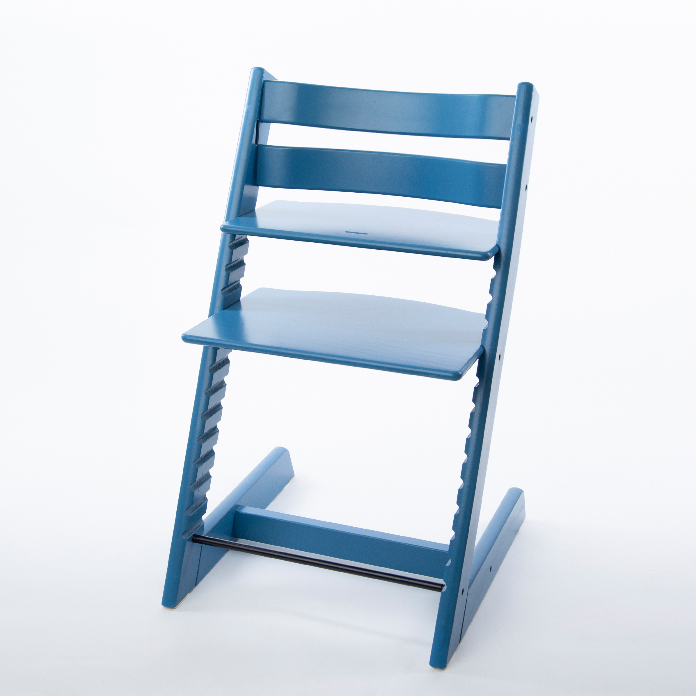 Hochstuhl Mittelblau