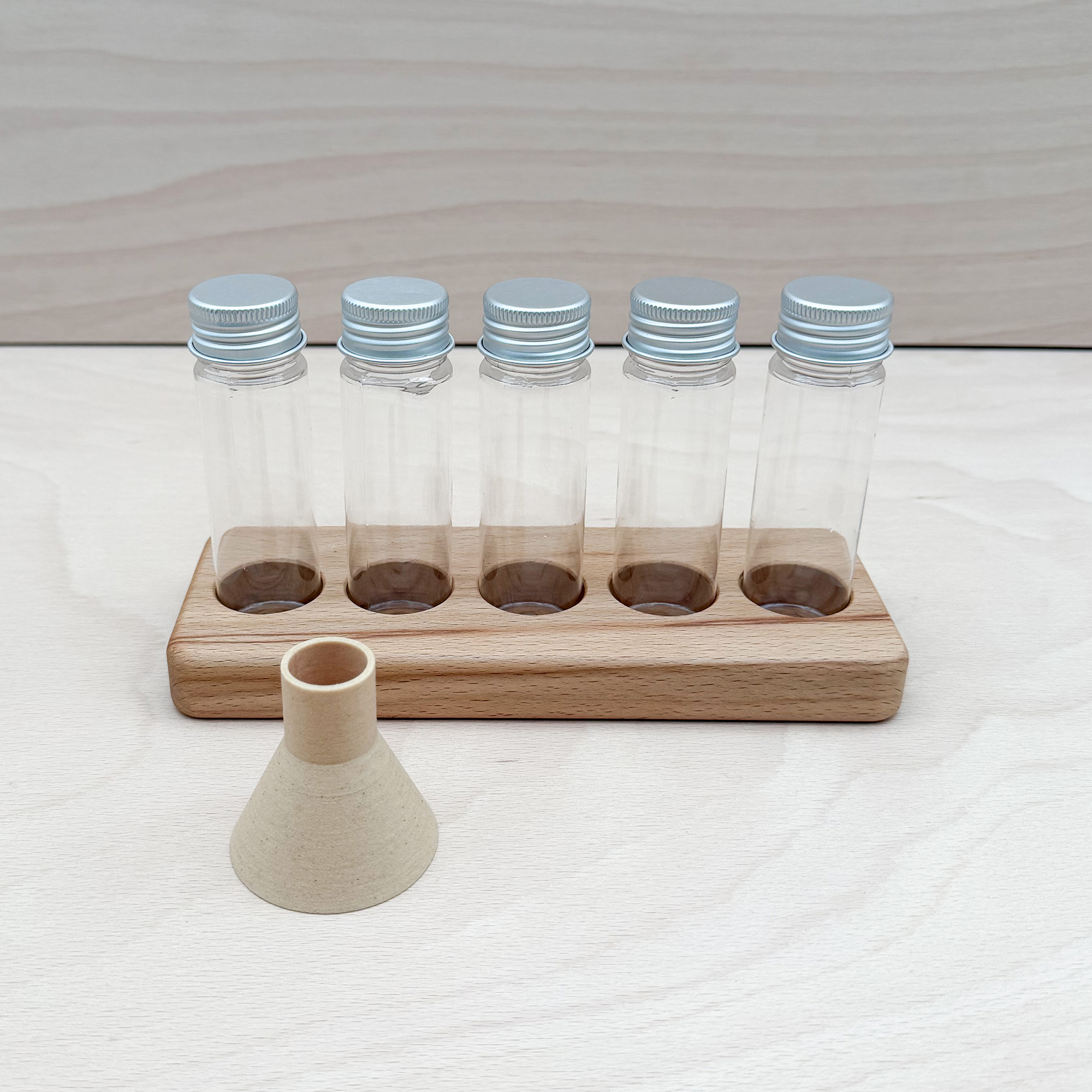 Mischstation mit 5 Fläschchen