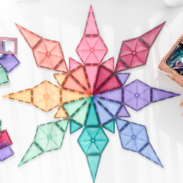 Magnetbausteine Pastel Geometry Pack 40tlg. Magnetbausteine Pastel Geometry Pack 40tlg.
