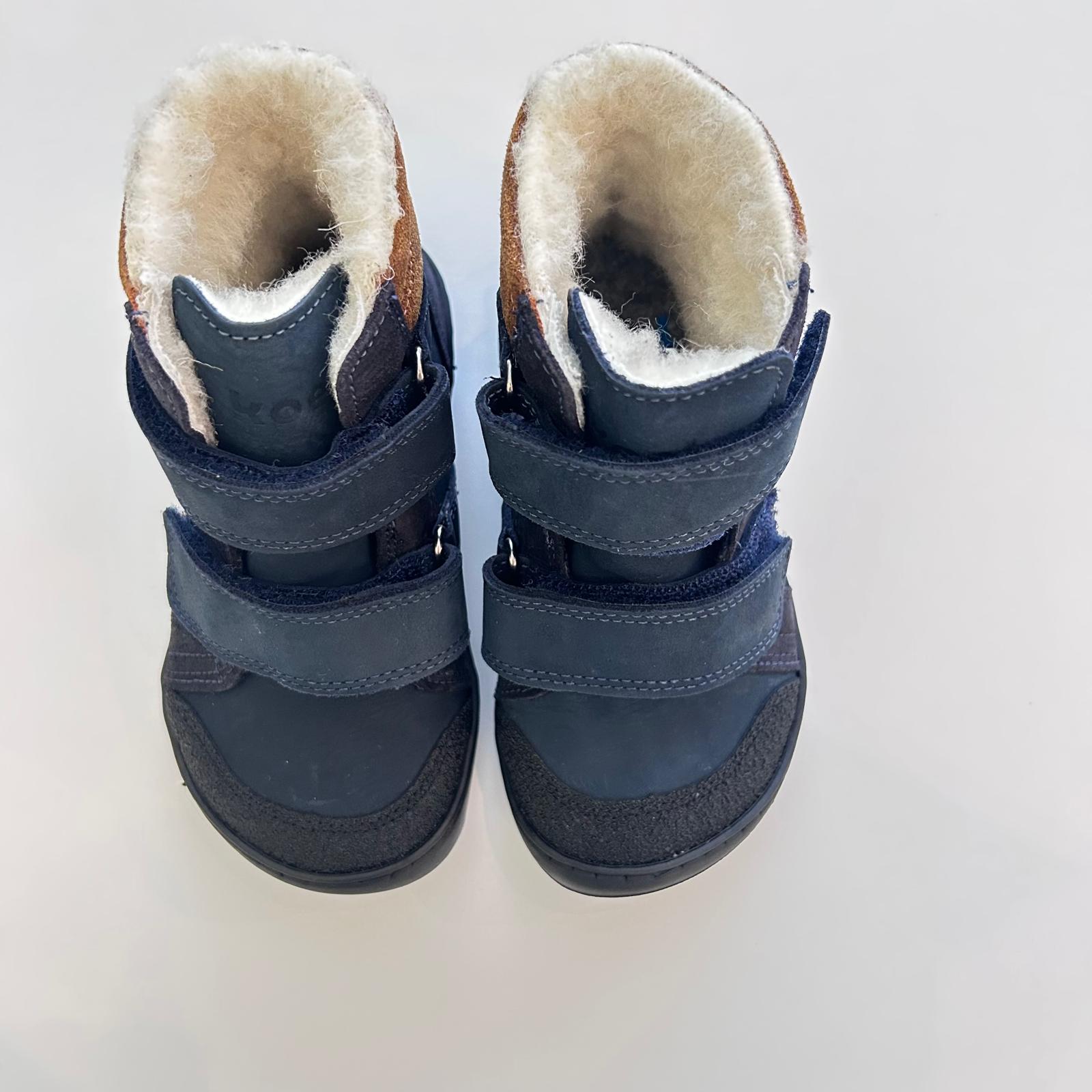 Winterschuh Milo 3.0 Hydro Navy/Cognac Tex