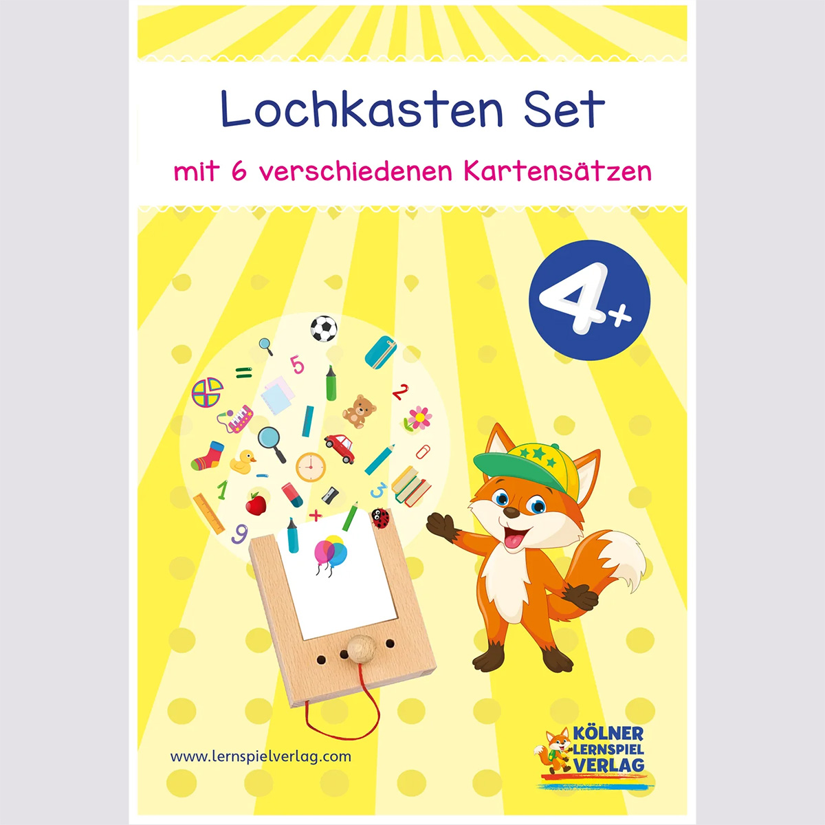 Lochkasten Starterset für 4-Jährige Lochkasten Starterset für 4-Jährige
