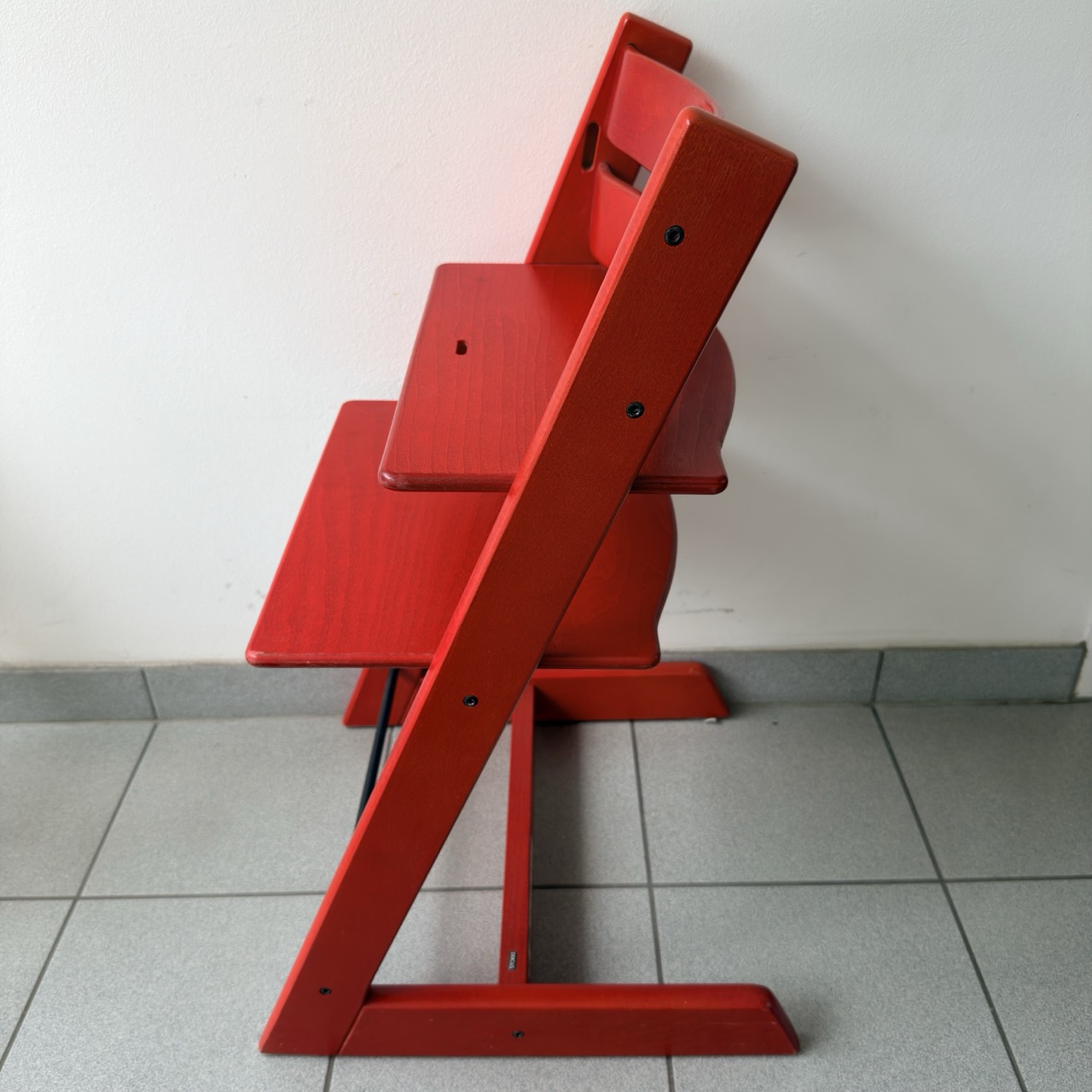 Hochstuhl Rot, Generation 1, Sehr gut