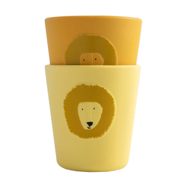 Silikonbecher Set Mr. Lion