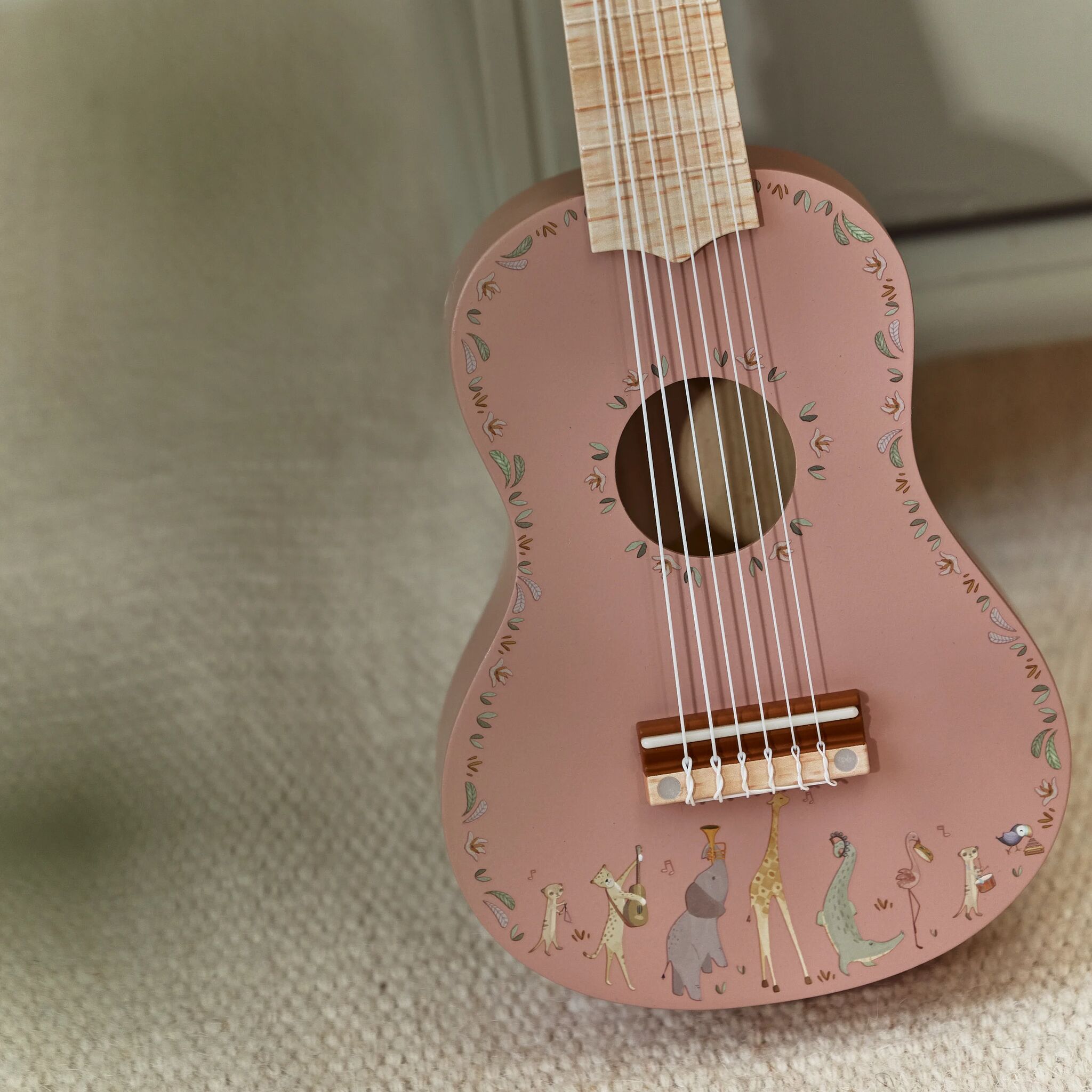 Gitarre Rosa Safari Friends