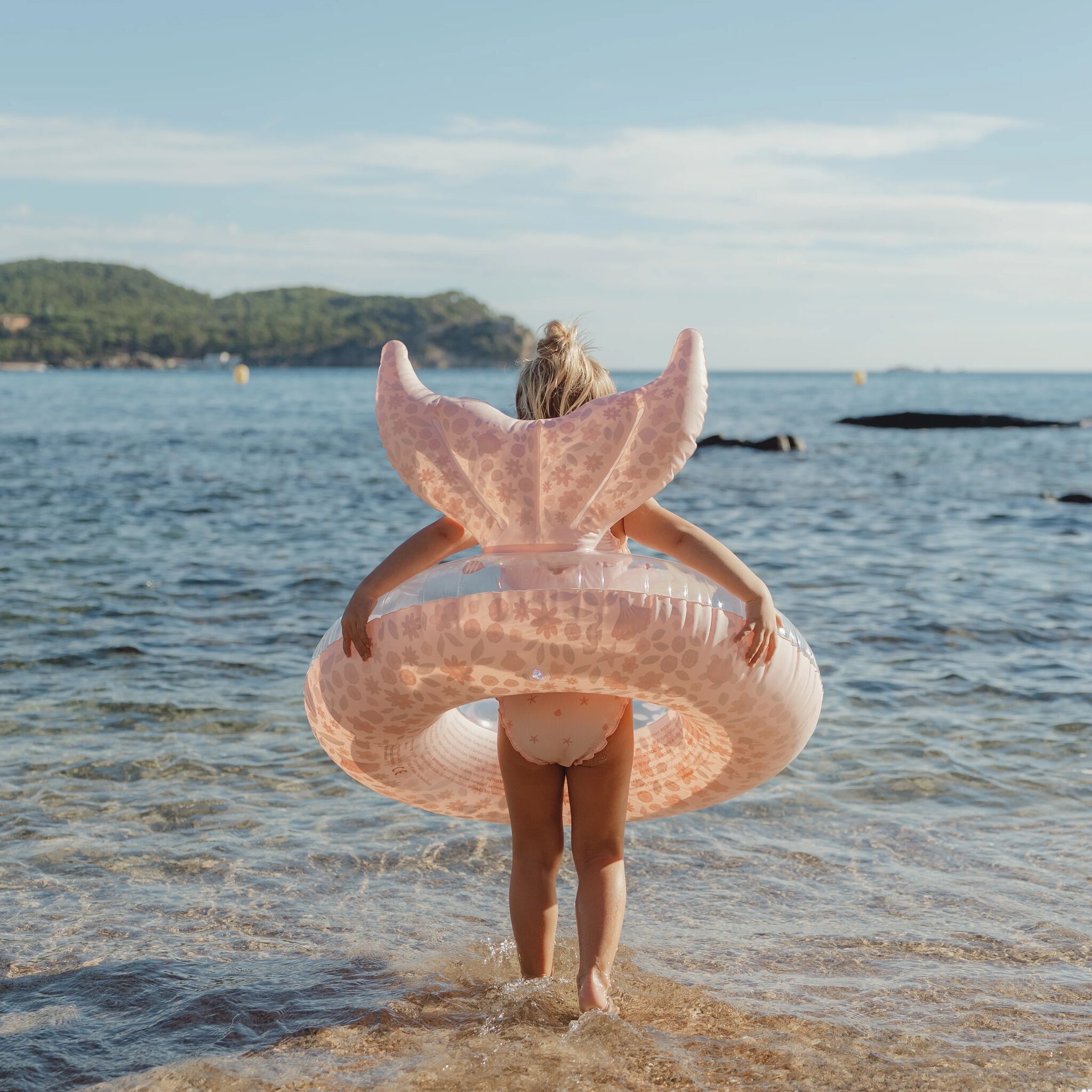 Schwimmreifen mit Flosse Dreamy Mermaid