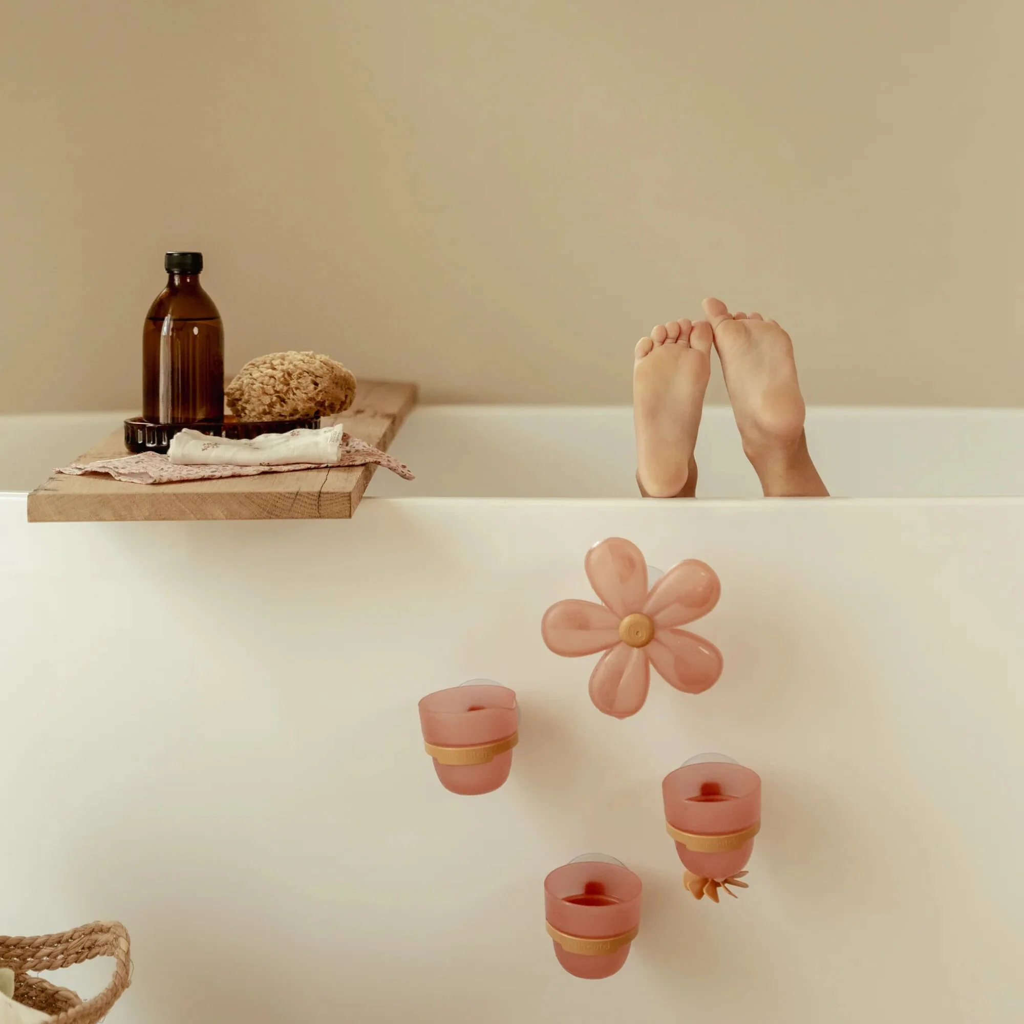 Badebecher Flowers