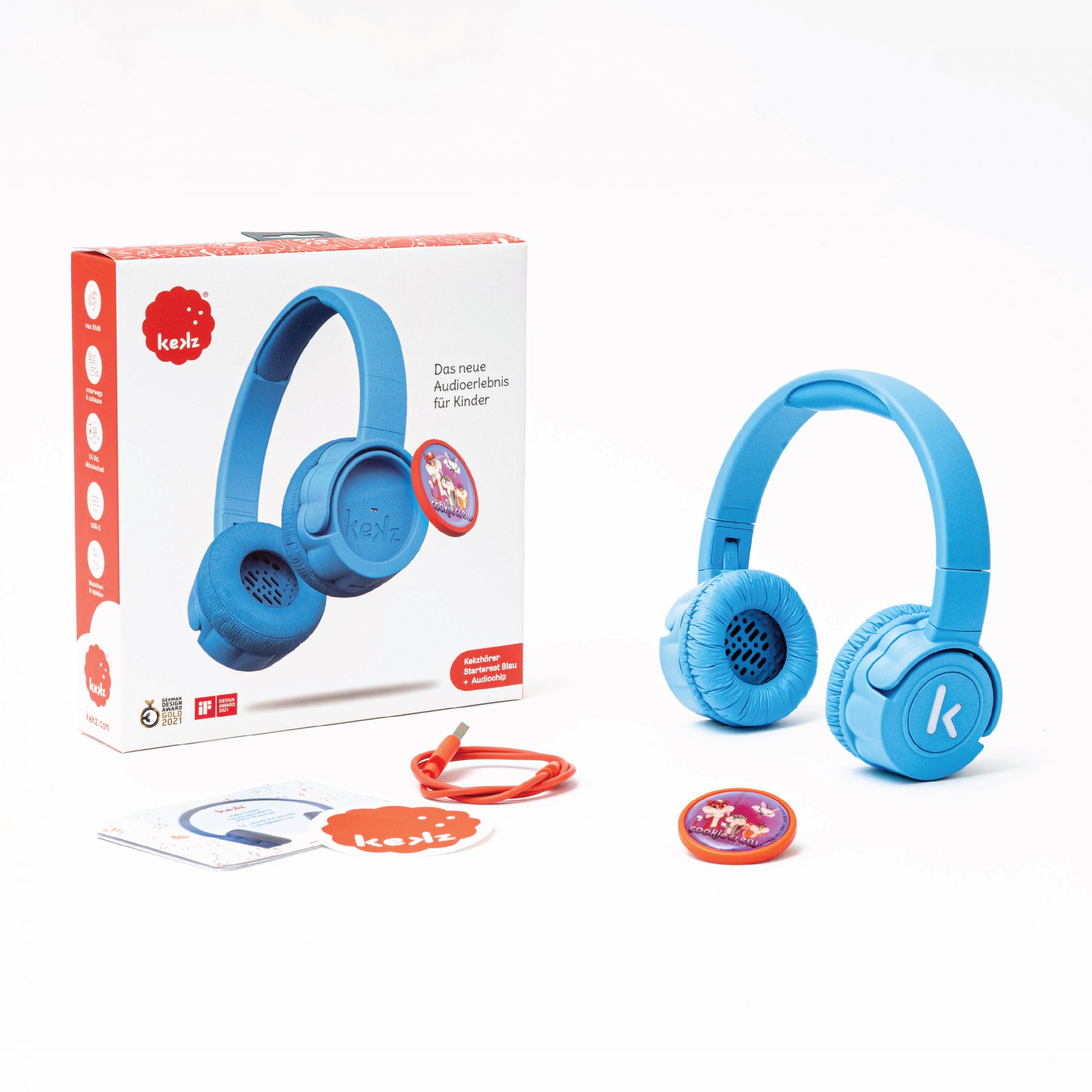 Premium Kekzhörer® Starterset Blau