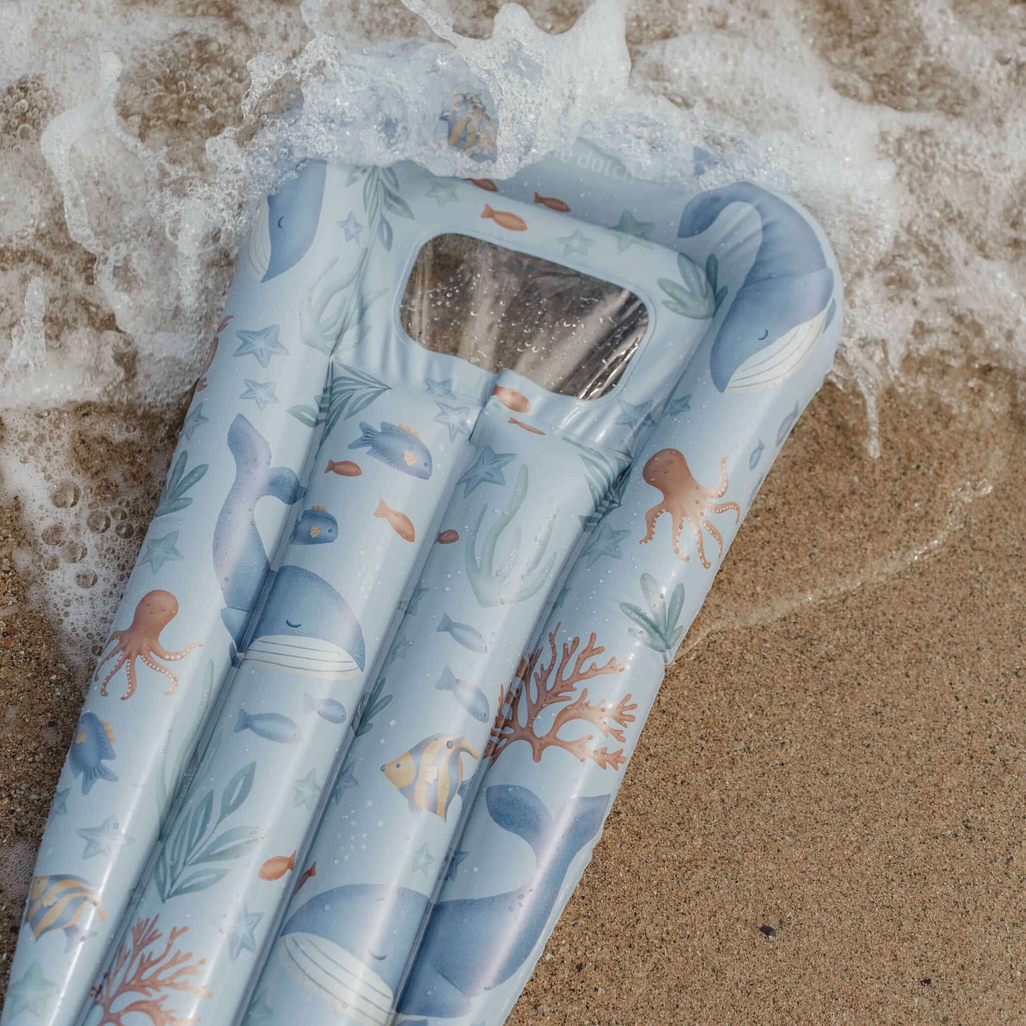 Luftmatratze mit Flosse Ocean World