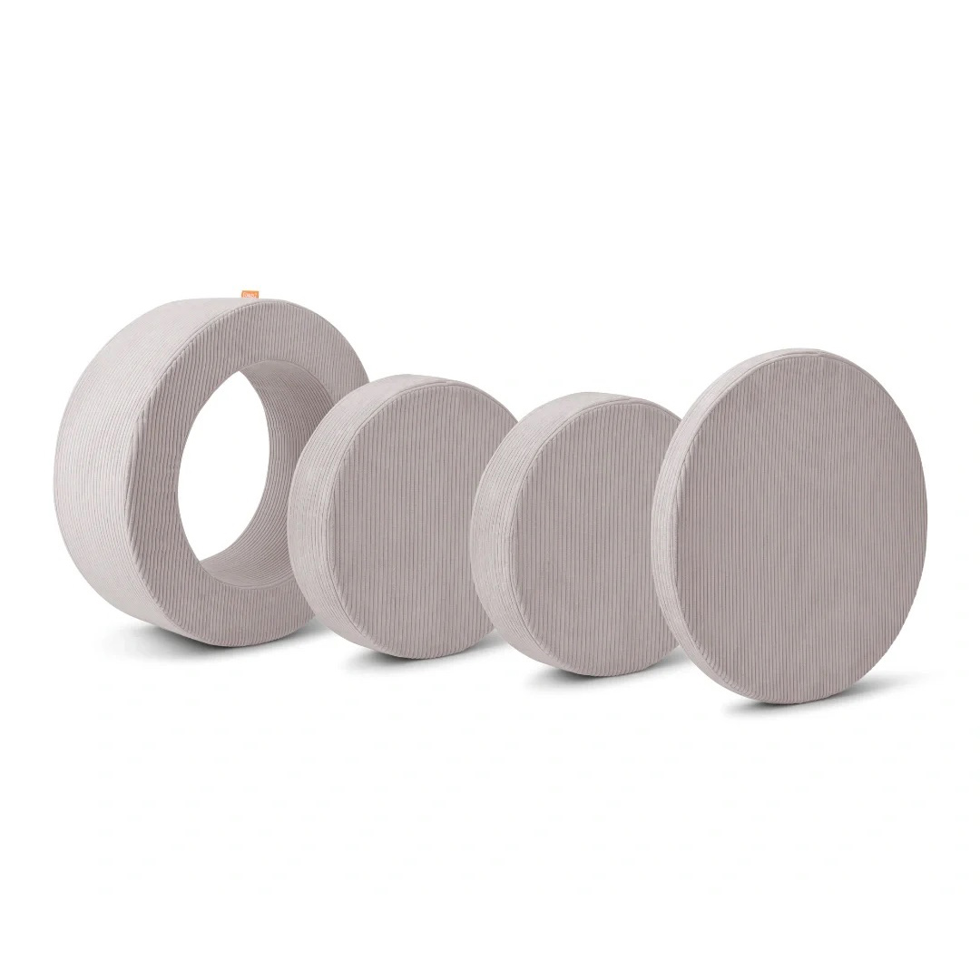 Donut Cord Koala Grau