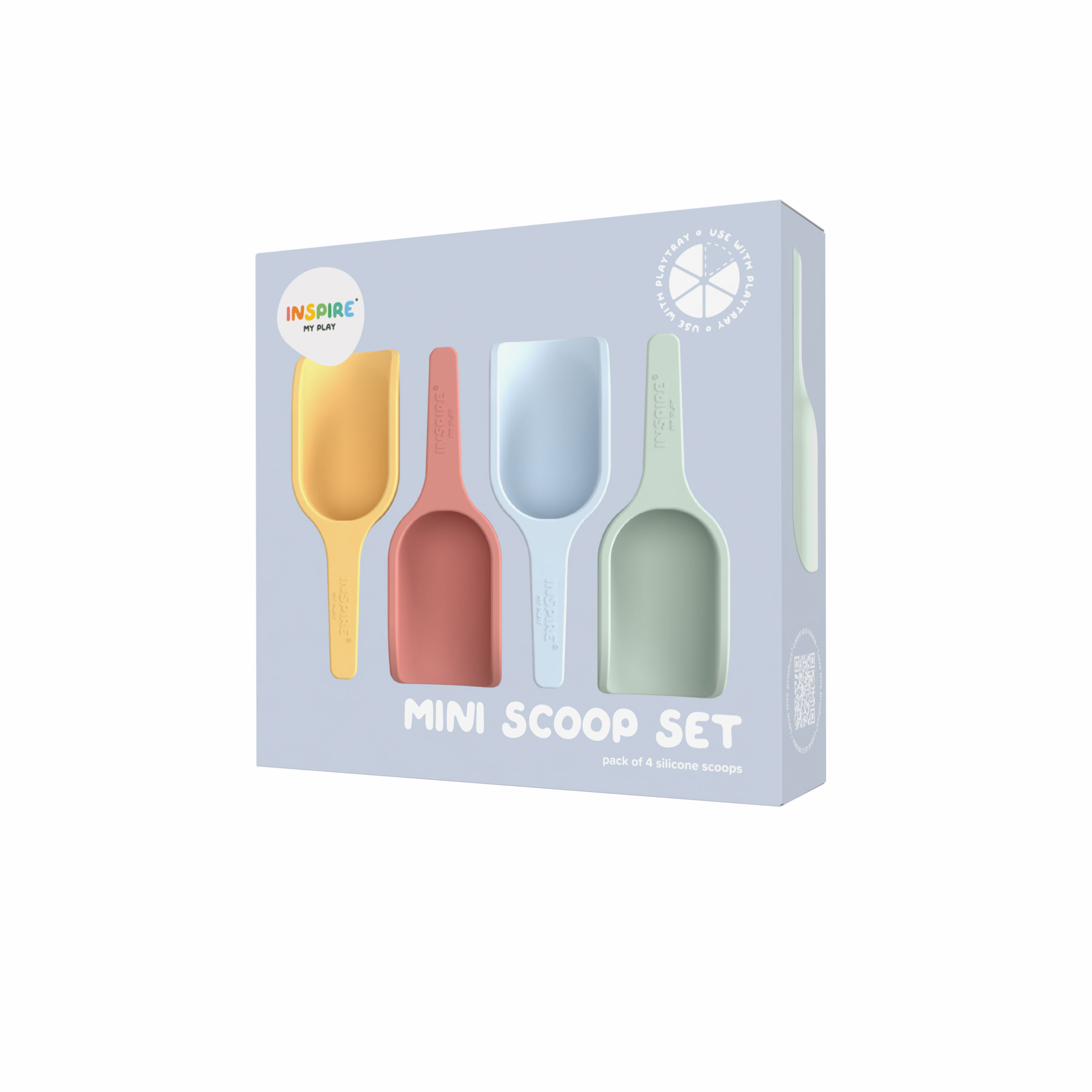 Mini-Schaufel Set Pastell