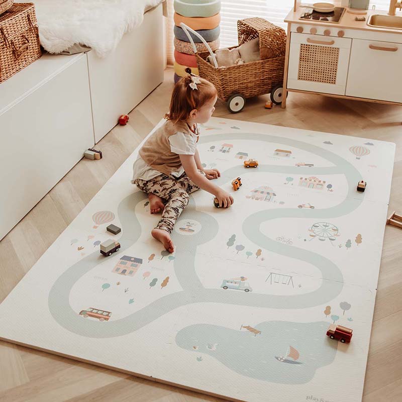 2 in 1 Spielmatte Village 2 in 1 Spielmatte Village