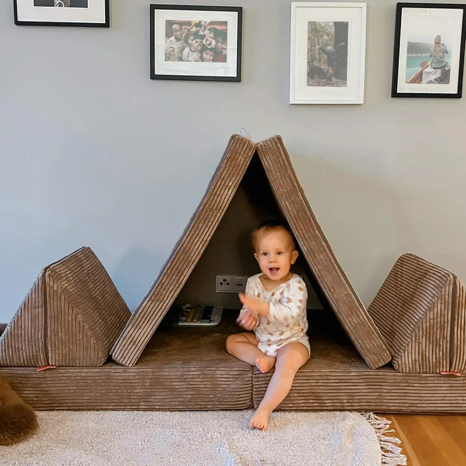 Spielsofa Cord Karamell Beige Spielsofa Cord Karamell Beige