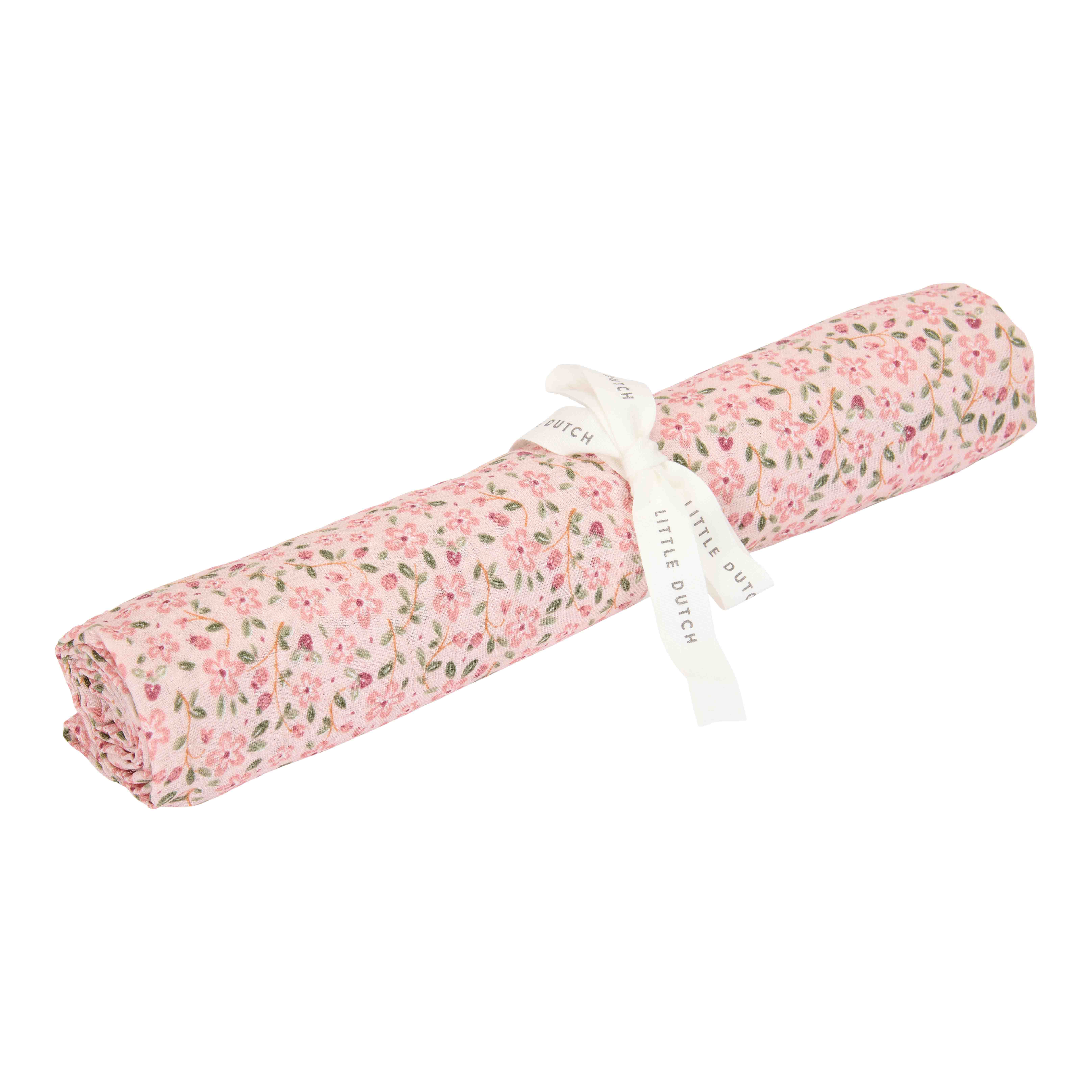 Mulltuch Swaddle Fairy Floral 120x120 Mulltuch Swaddle Fairy Floral 120x120
