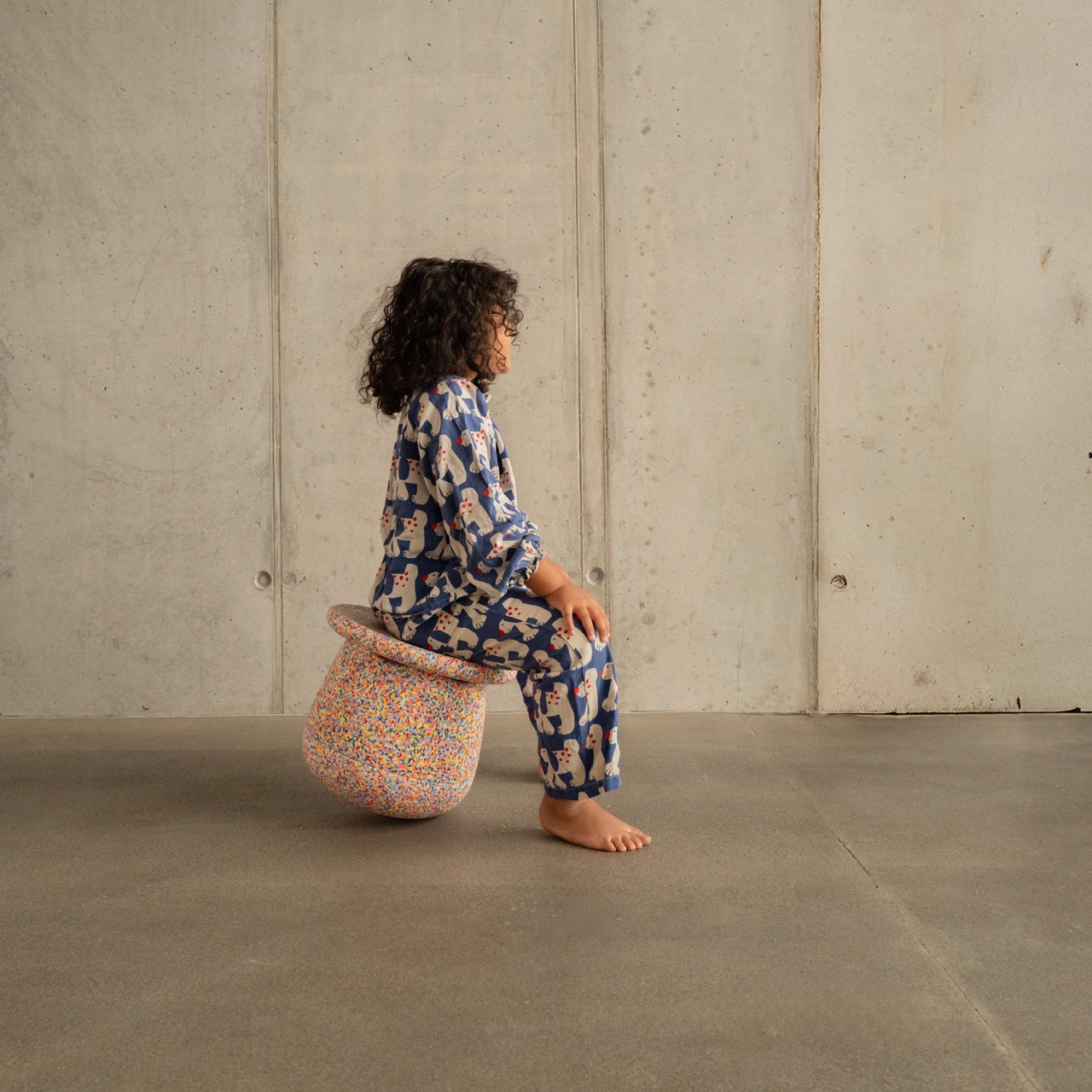 Base - Modularer Kinderhocker Super Confetti