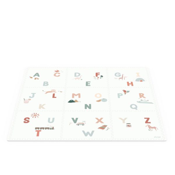 2 in 1 Spielmatte Alphabet/Terrazzo 2 in 1 Spielmatte Alphabet/Terrazzo