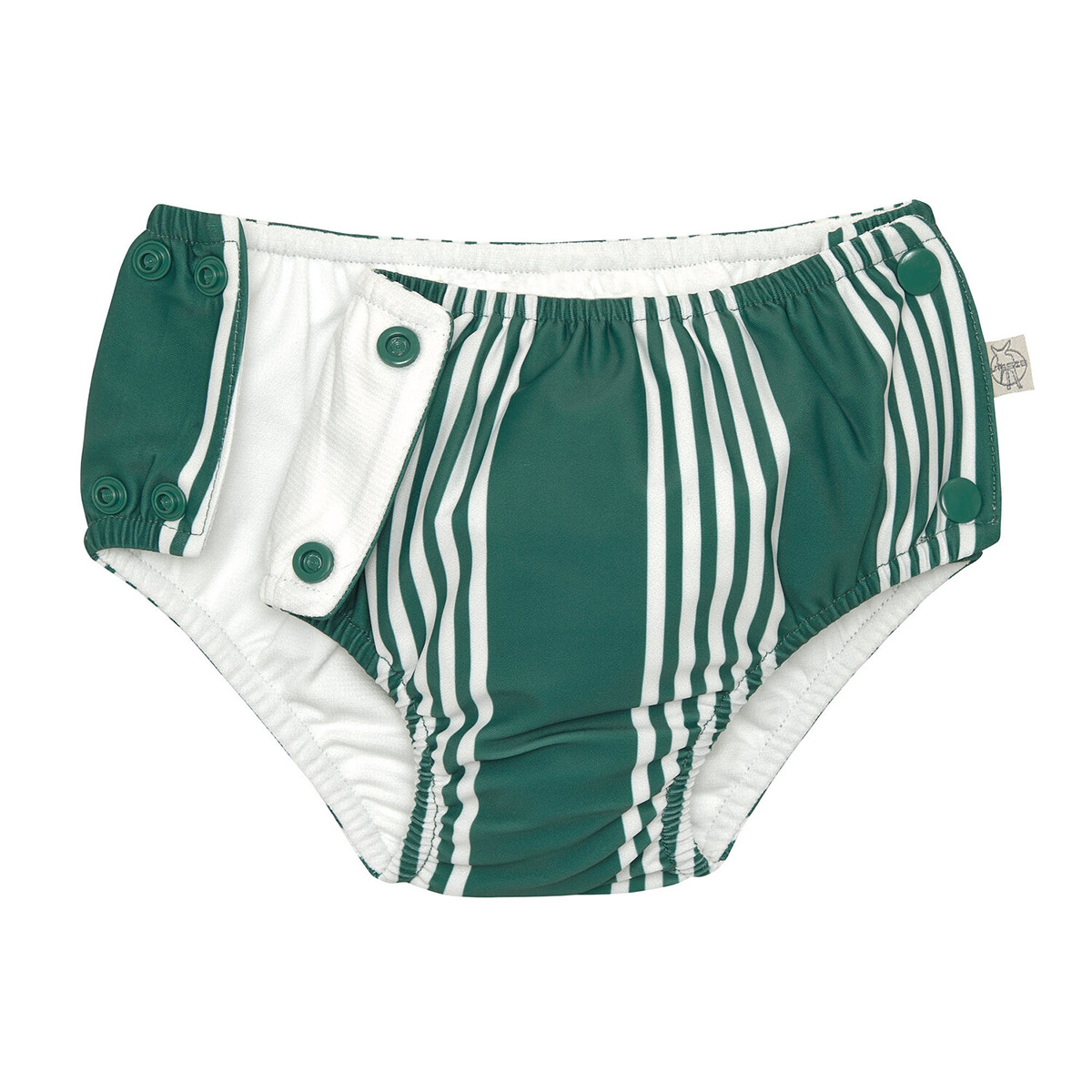 Schwimmwindel Snap Stripes Green/Nature