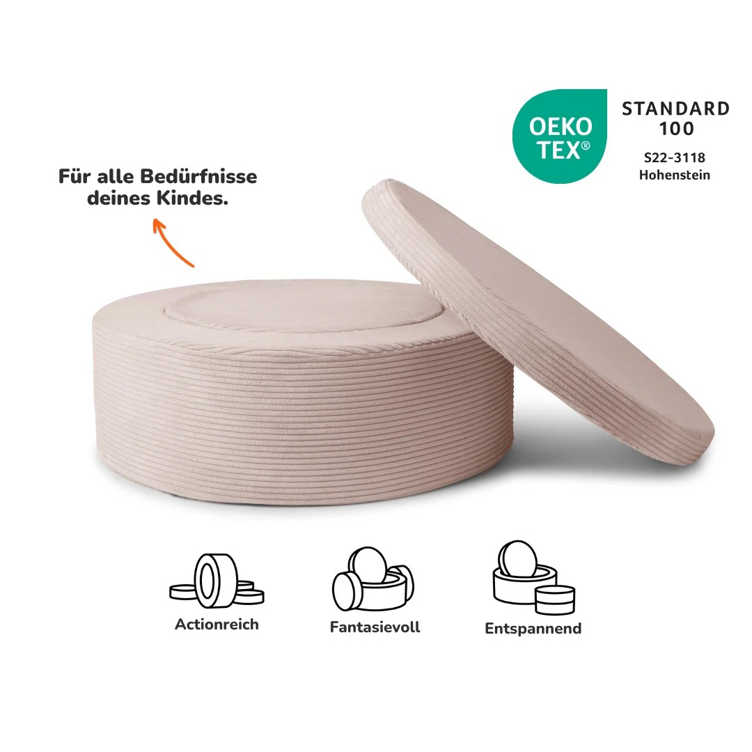 Donut Cord Kirschblüte Rosa