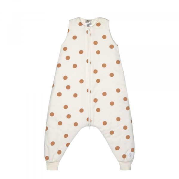Schlafsack mit Füßen Big Dots Milky