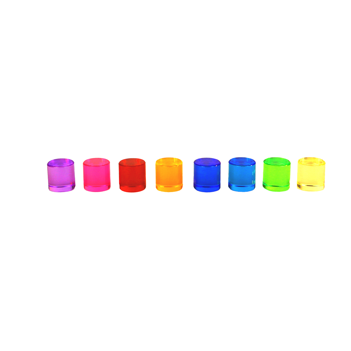 Lichtbauzylinder in Pappbox 16 Teile