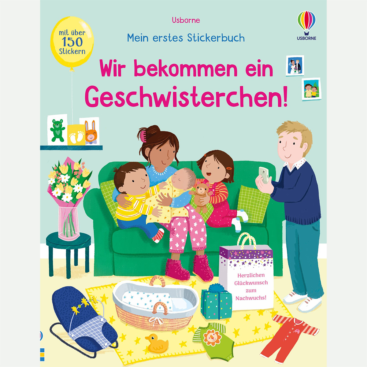 Mein erstes Stickerbuch: Wir bekommen ein Geschwisterchen Mein erstes Stickerbuch: Wir bekommen ein Geschwisterchen