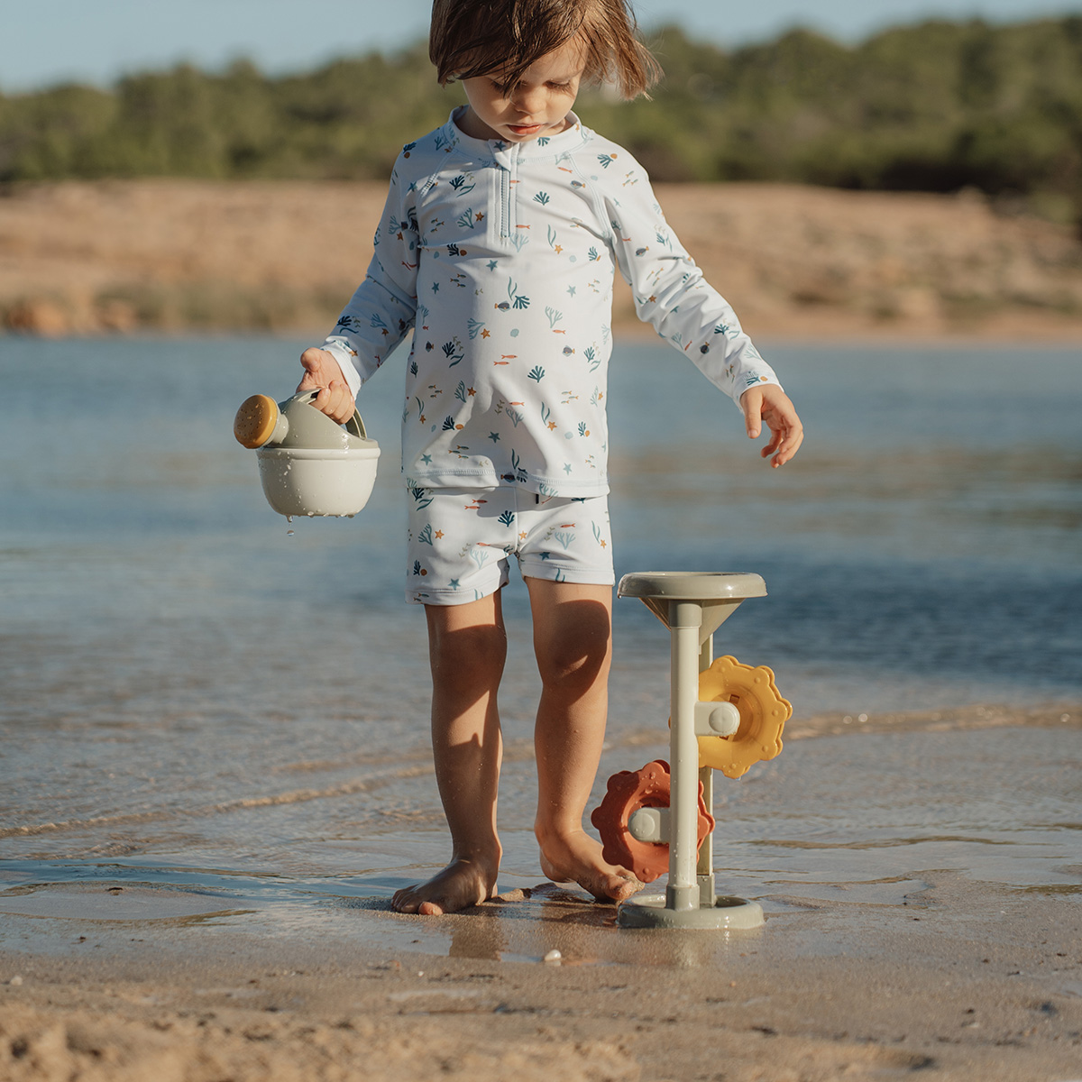 Sand- und Wassermühle Ocean Dreams Grün