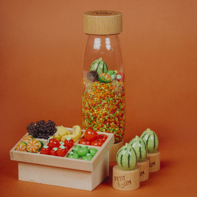 Sensorische Flasche Learn Fruit