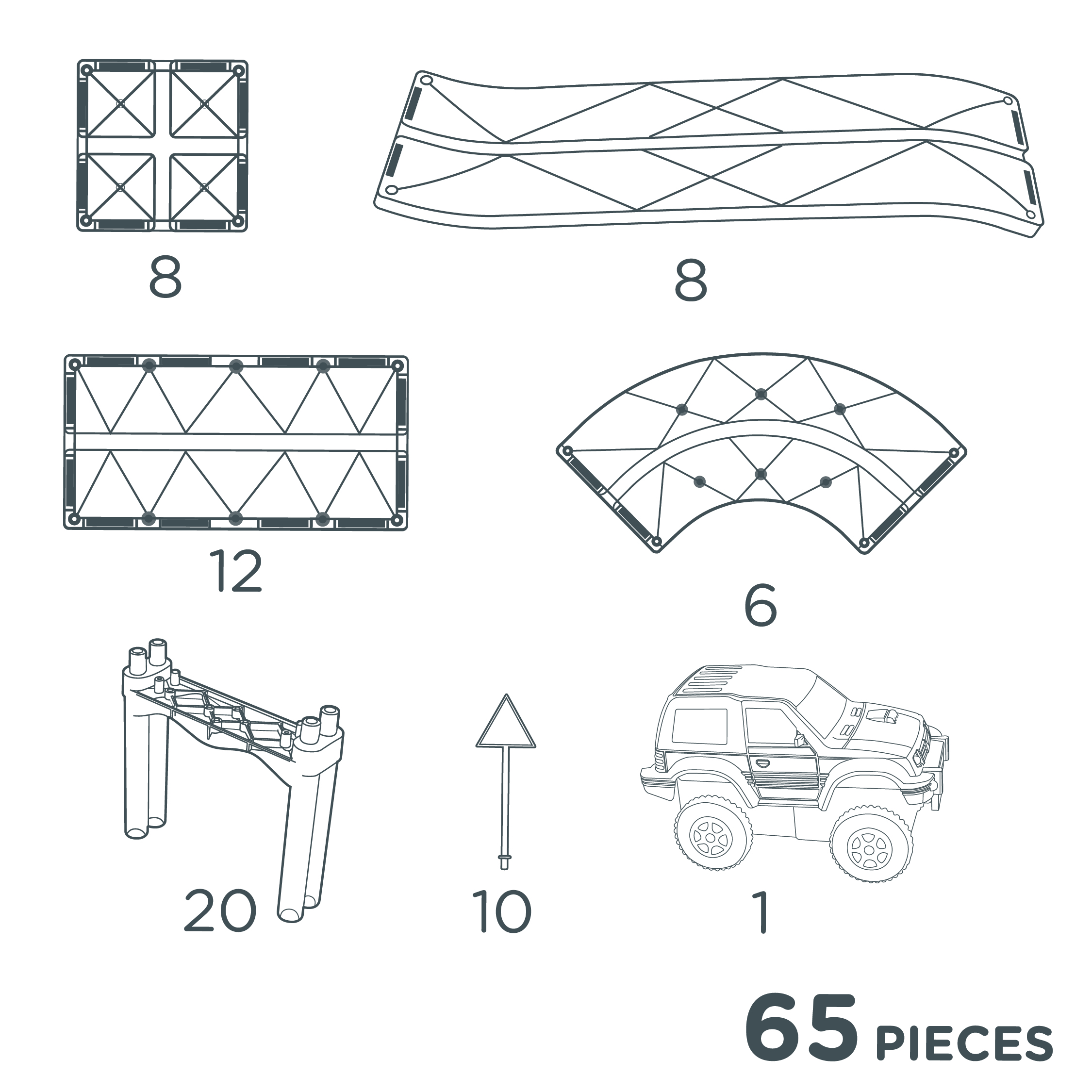 Race Track Intense 65 Teile Race Track Intense 65 Teile