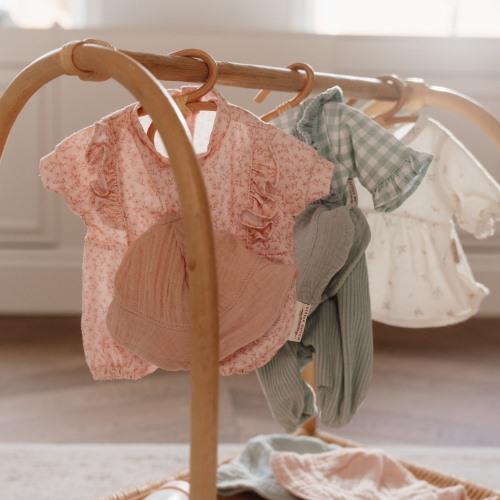 Baby-Puppenkleidung Grün Baby-Puppenkleidung Grün