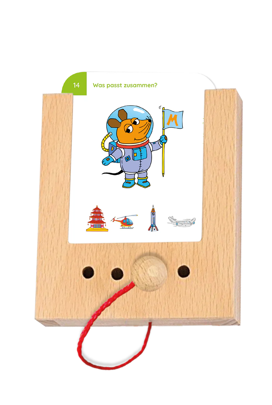 Lochkasten Kartensatz Unterwegs mit der Maus 3-4