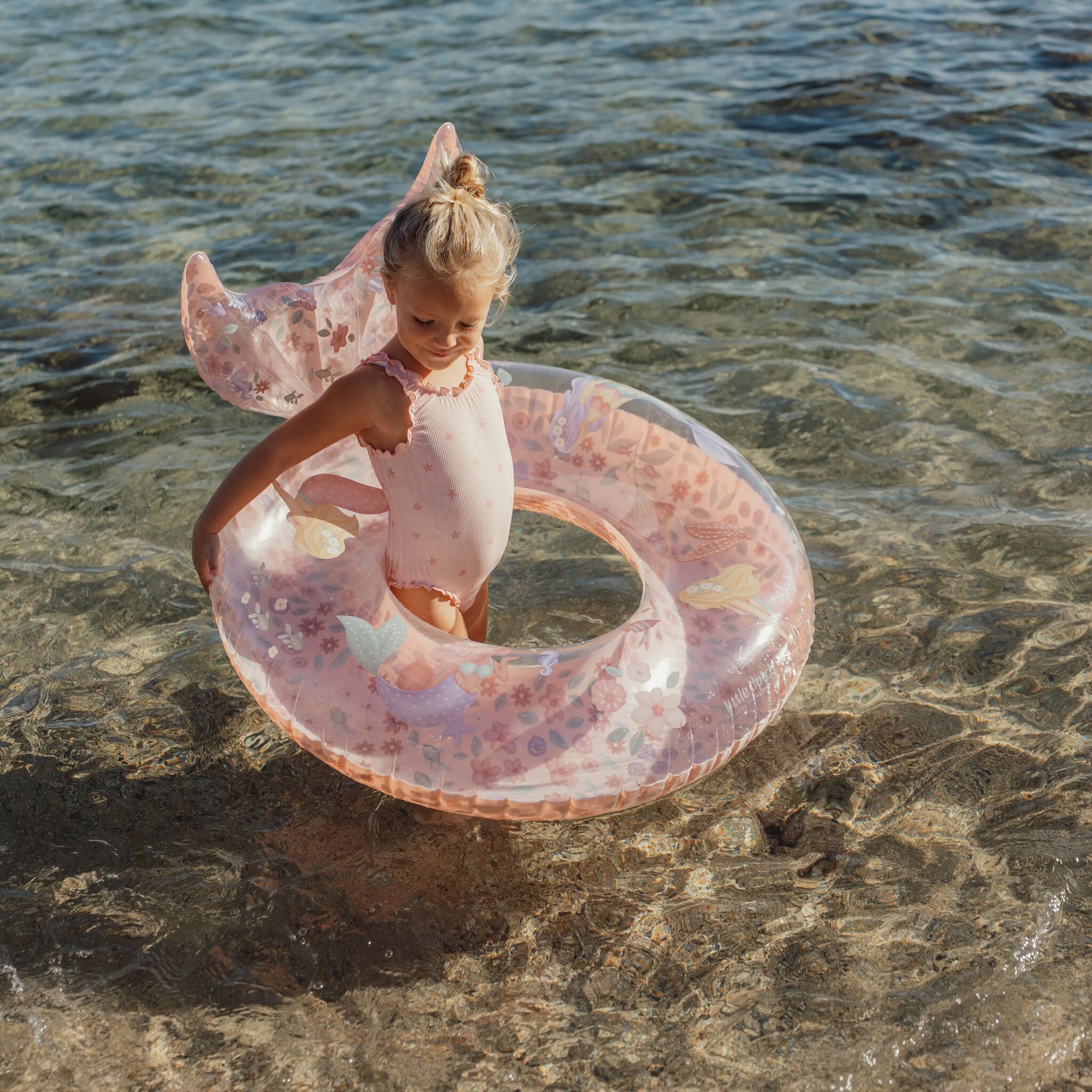 Schwimmreifen mit Flosse Dreamy Mermaid